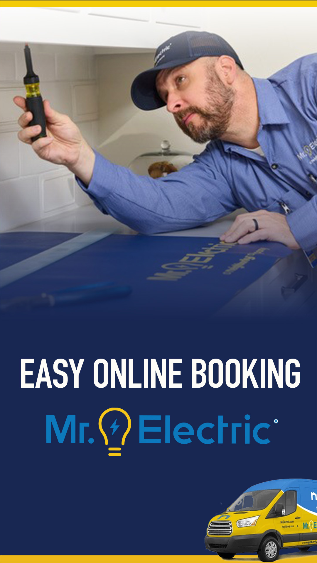 Mr. Electric of Orlando Facebook ad from Apr 21, 2026