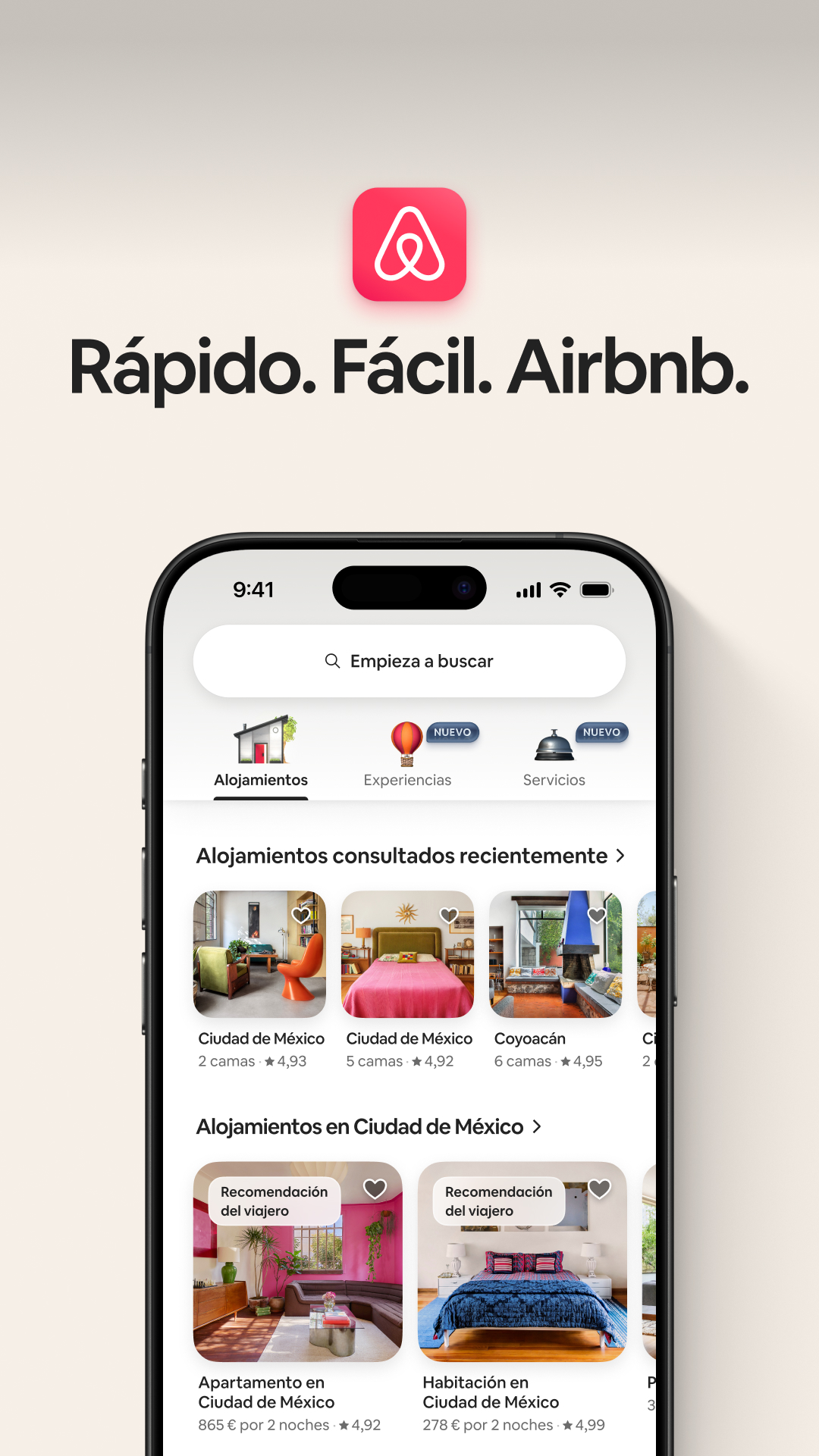 Airbnb Facebook ad
