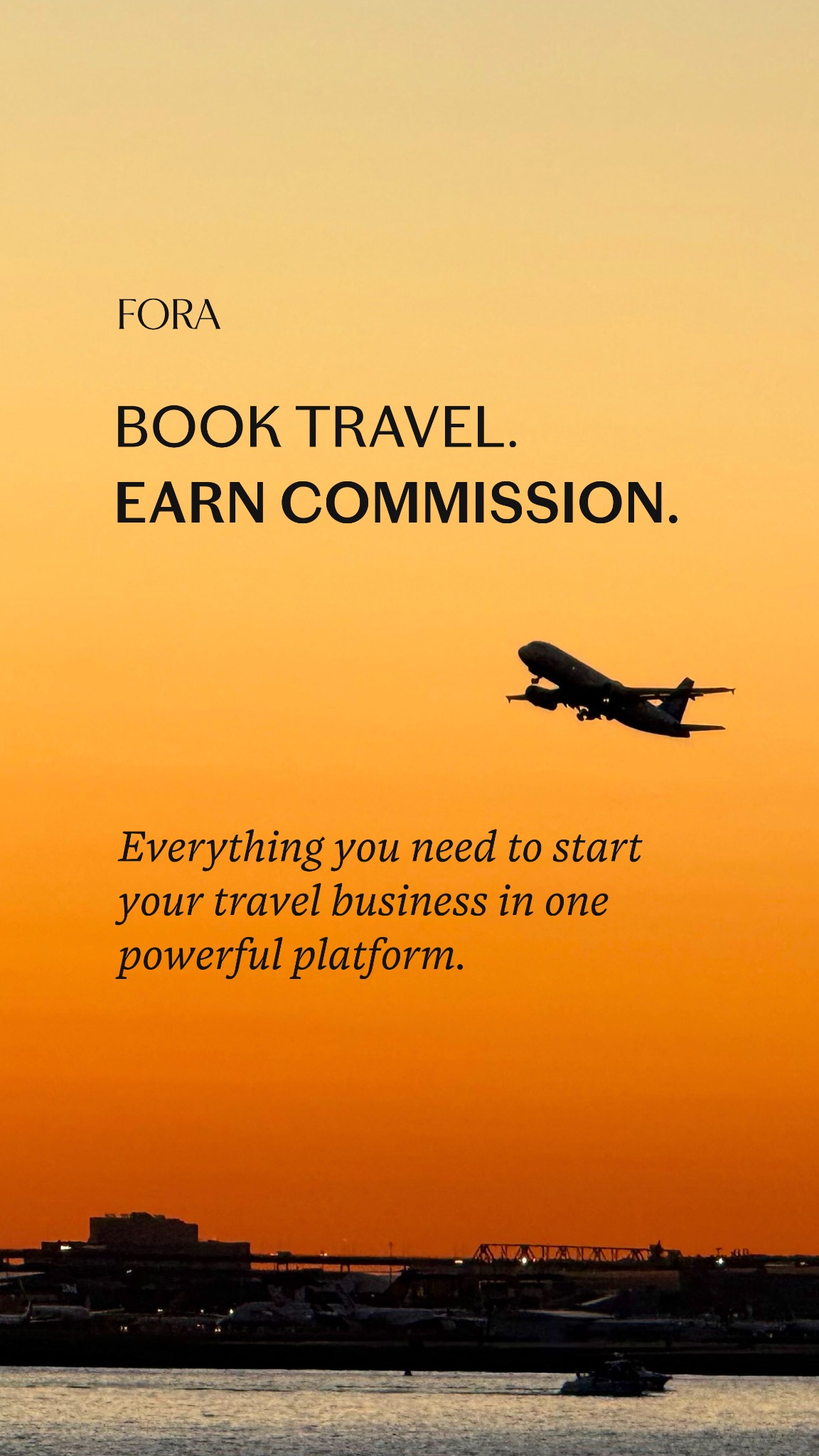 Fora Community Facebook ad