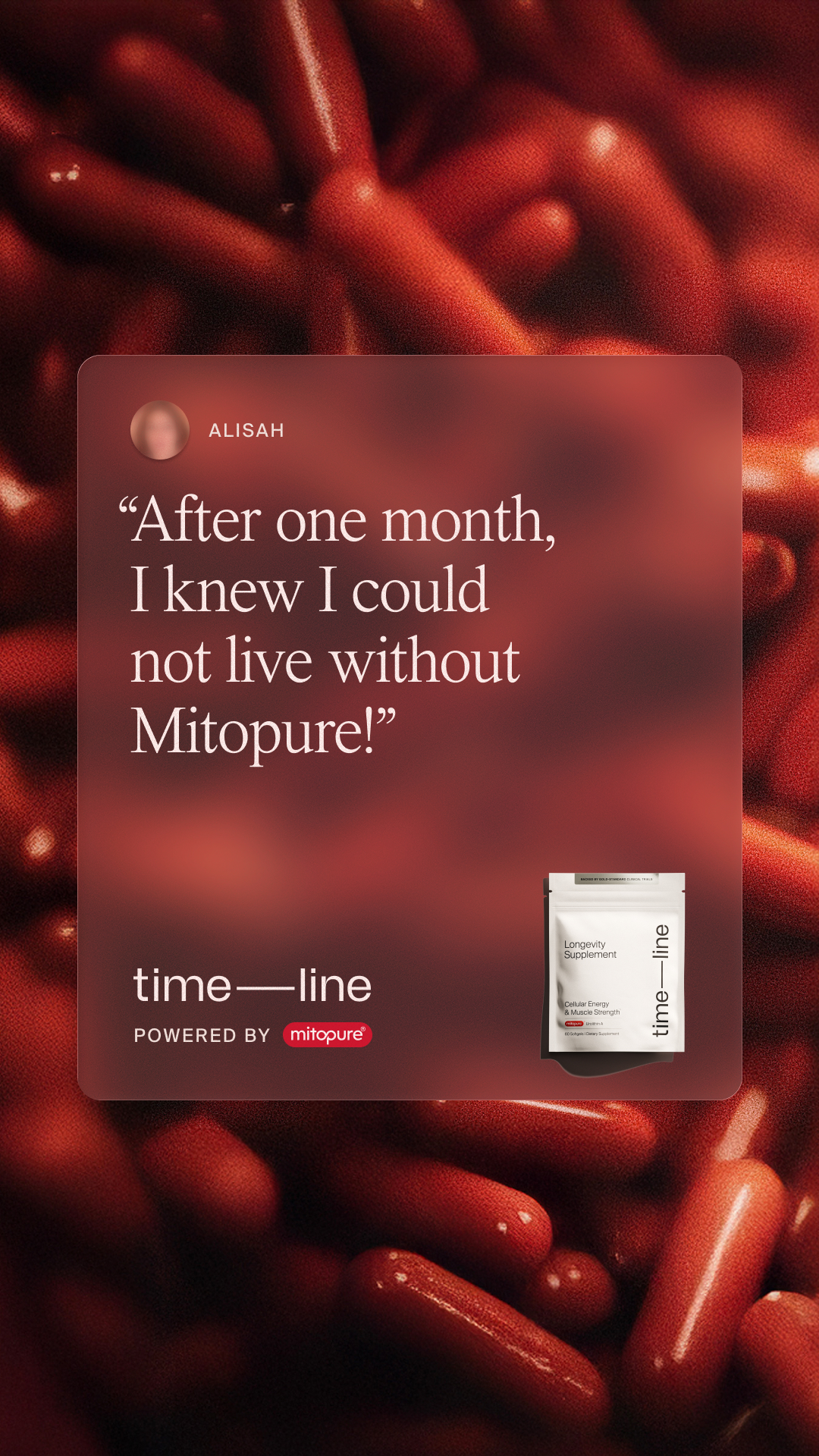 Timeline Longevity Facebook ad