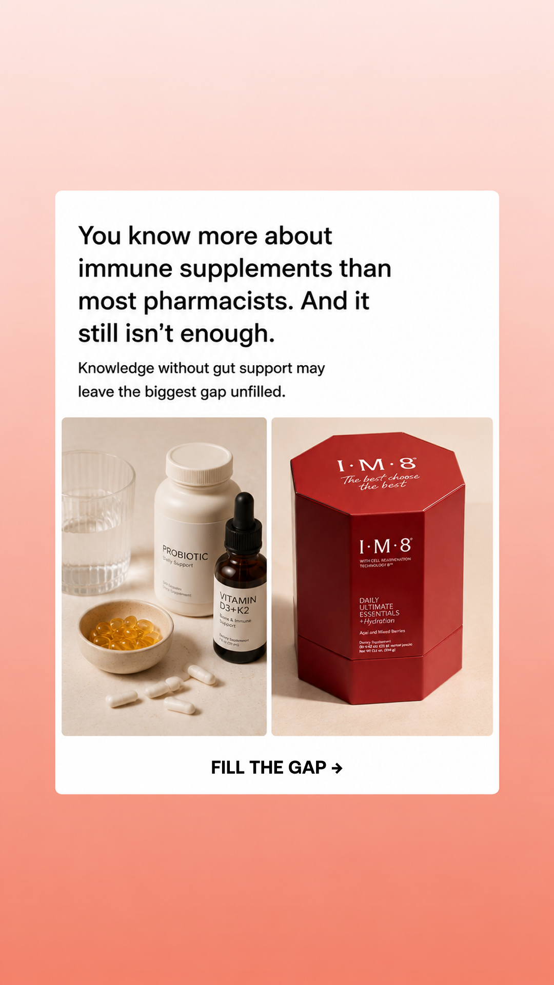 IM8 Health Facebook ad