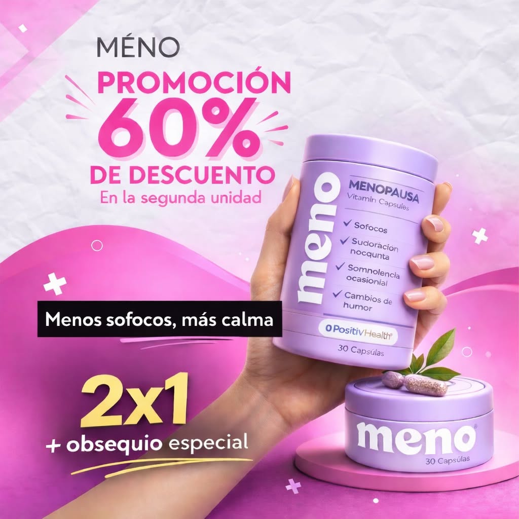 Meno Arg Facebook ad: Equilibrá tus hormonas, recuperá tu bienestar