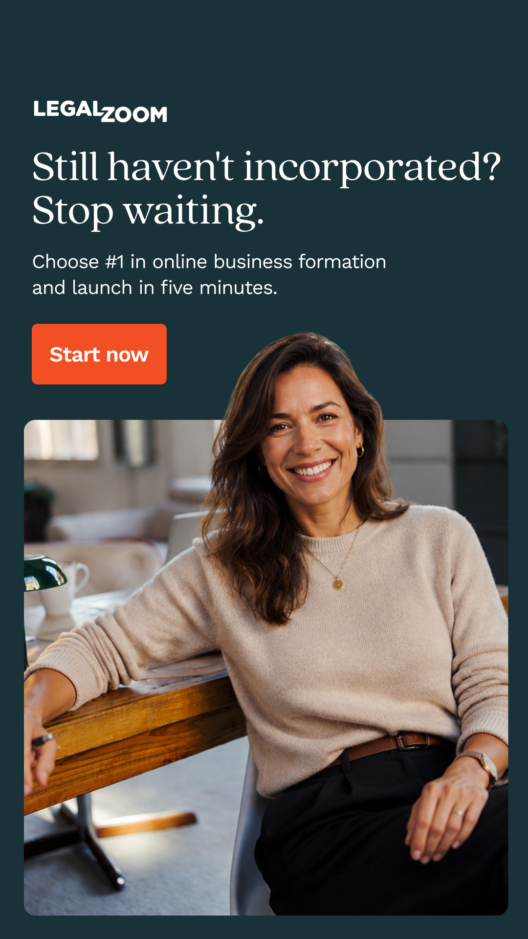 LegalZoom Facebook ad