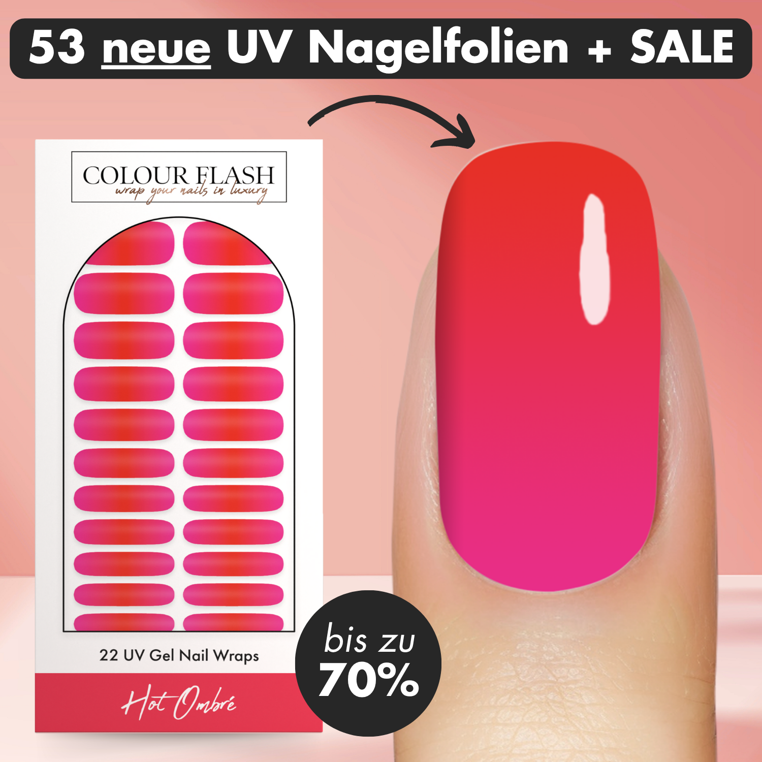 Colour Flash Facebook ad