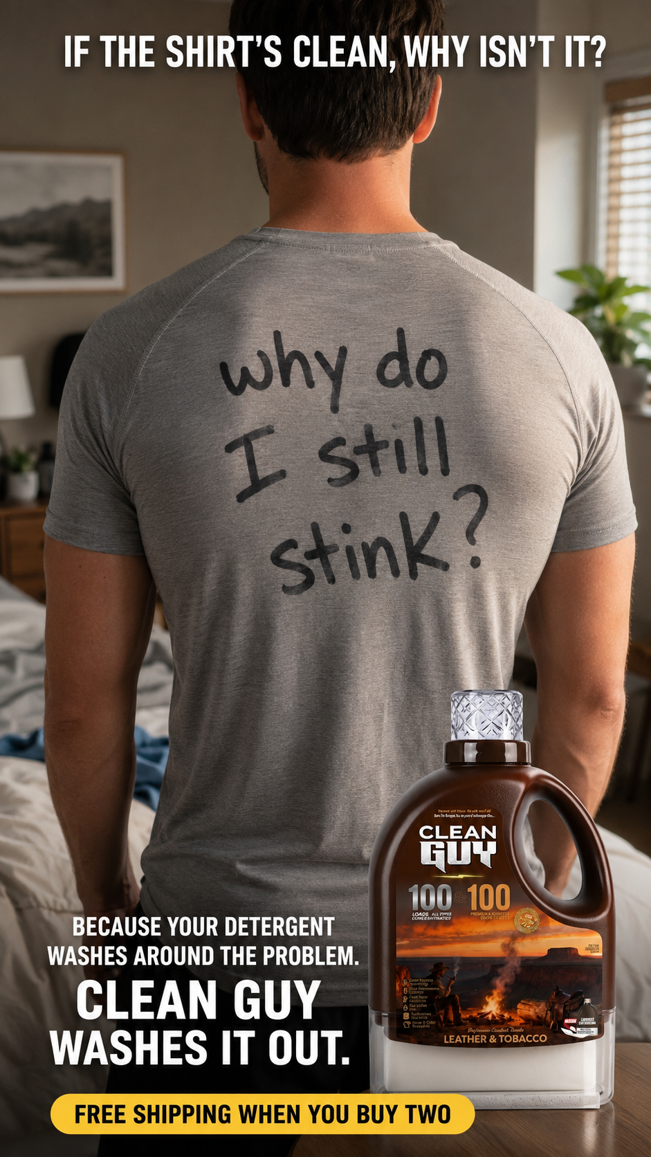 Clean Guy Facebook ad