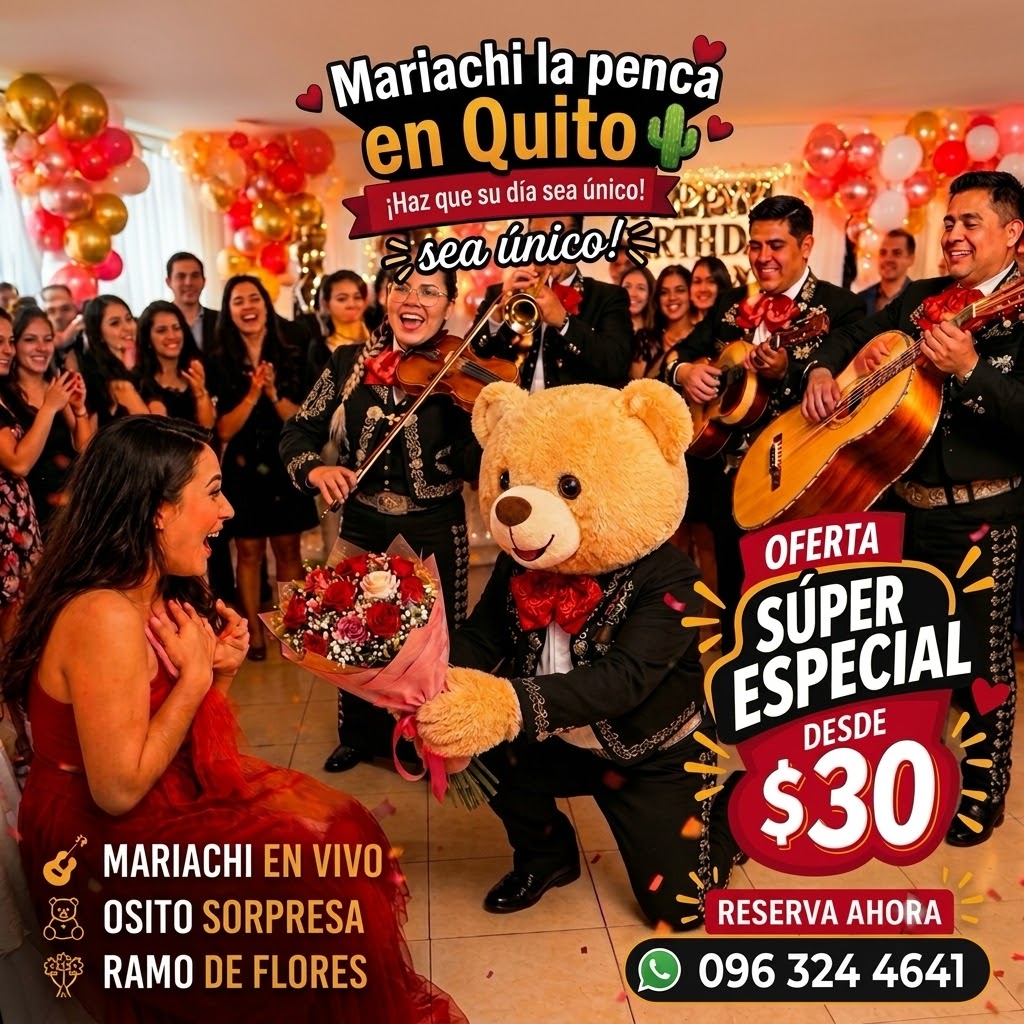Mariachis en Quito La Penca Facebook ad: ¡Haz que tu evento en Quito sea inolvidable…