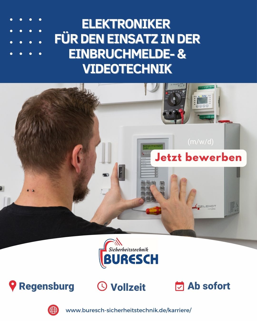 Buresch Sicherheitstechnik GmbH Facebook ad