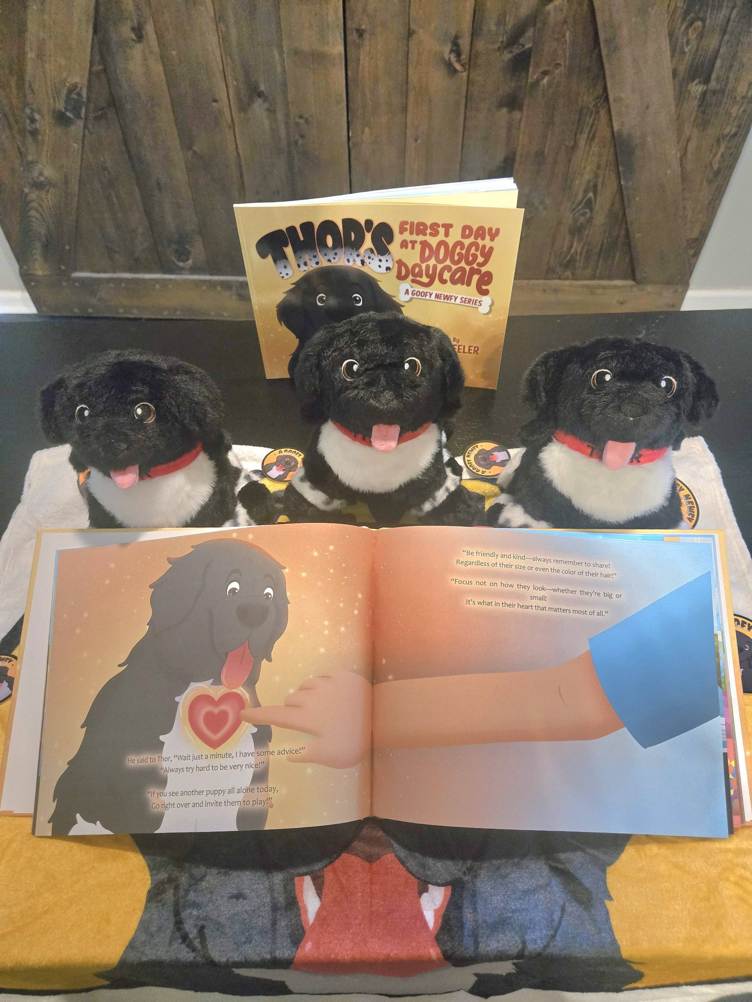A Goofy Newfy Facebook ad: Gratitude.