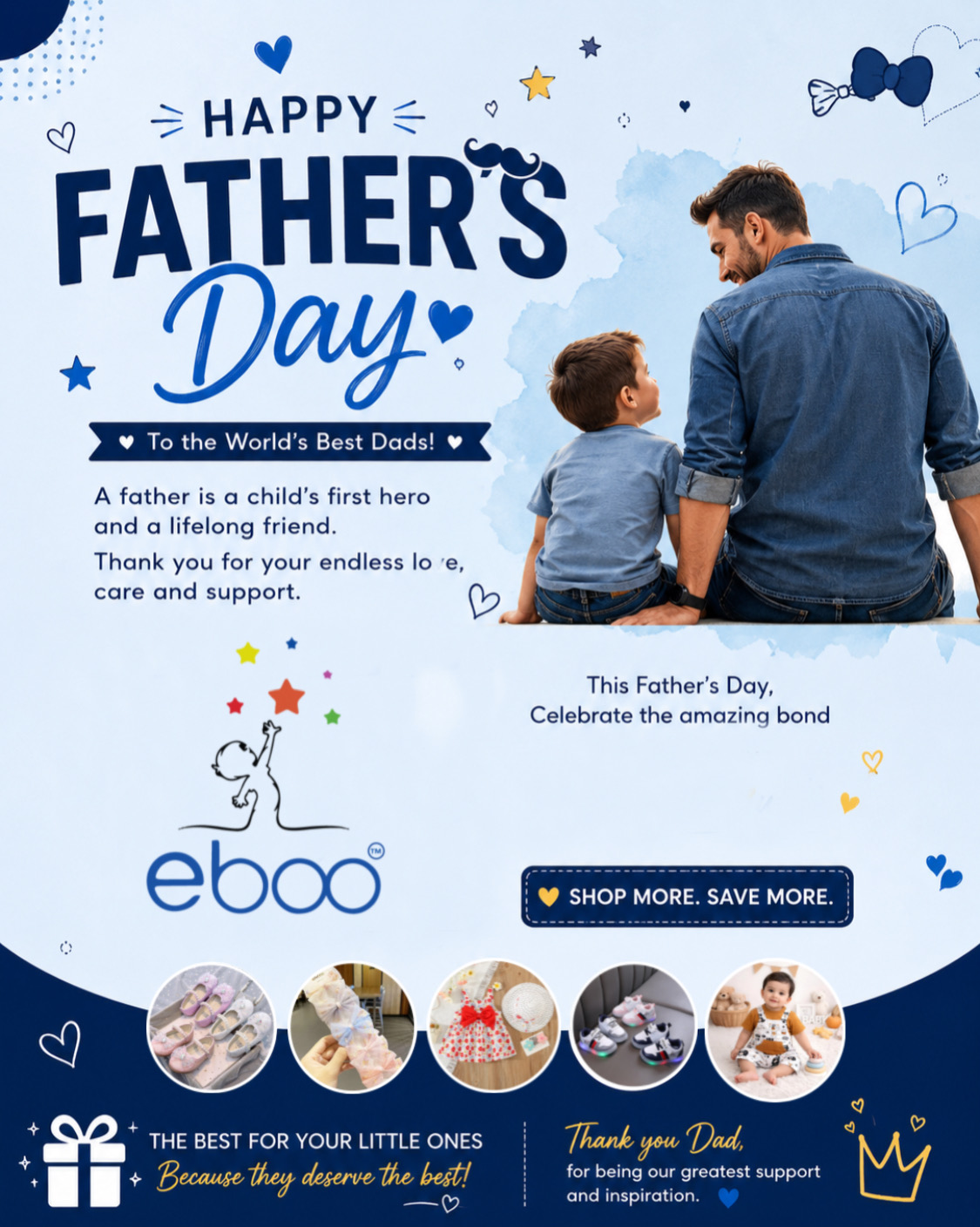Eboo.Pk Facebook ad: Dress Your Little Prince in Style