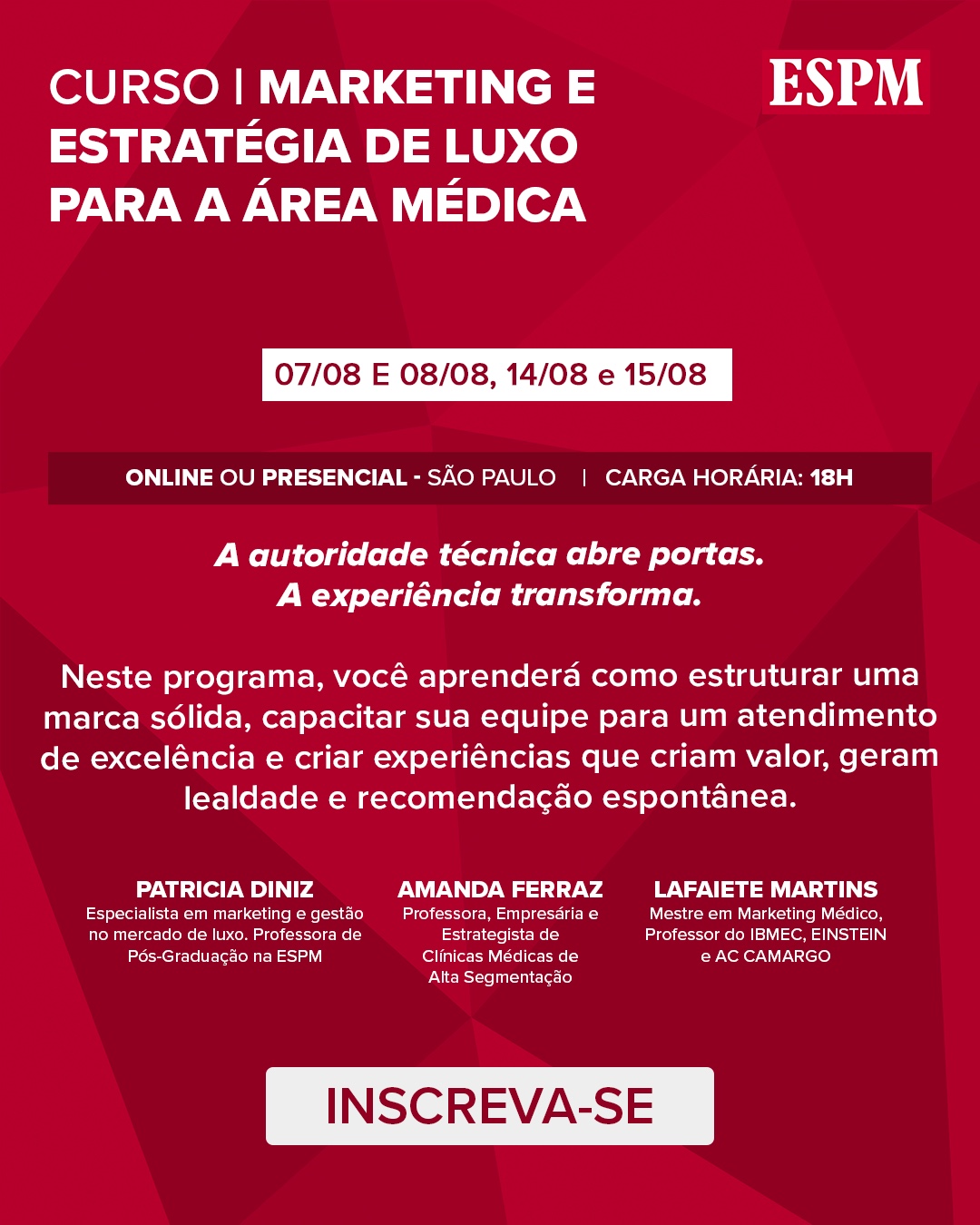 FFerraz Facebook ad: Transforme Sua Clínica em Uma Marca de Luxo…