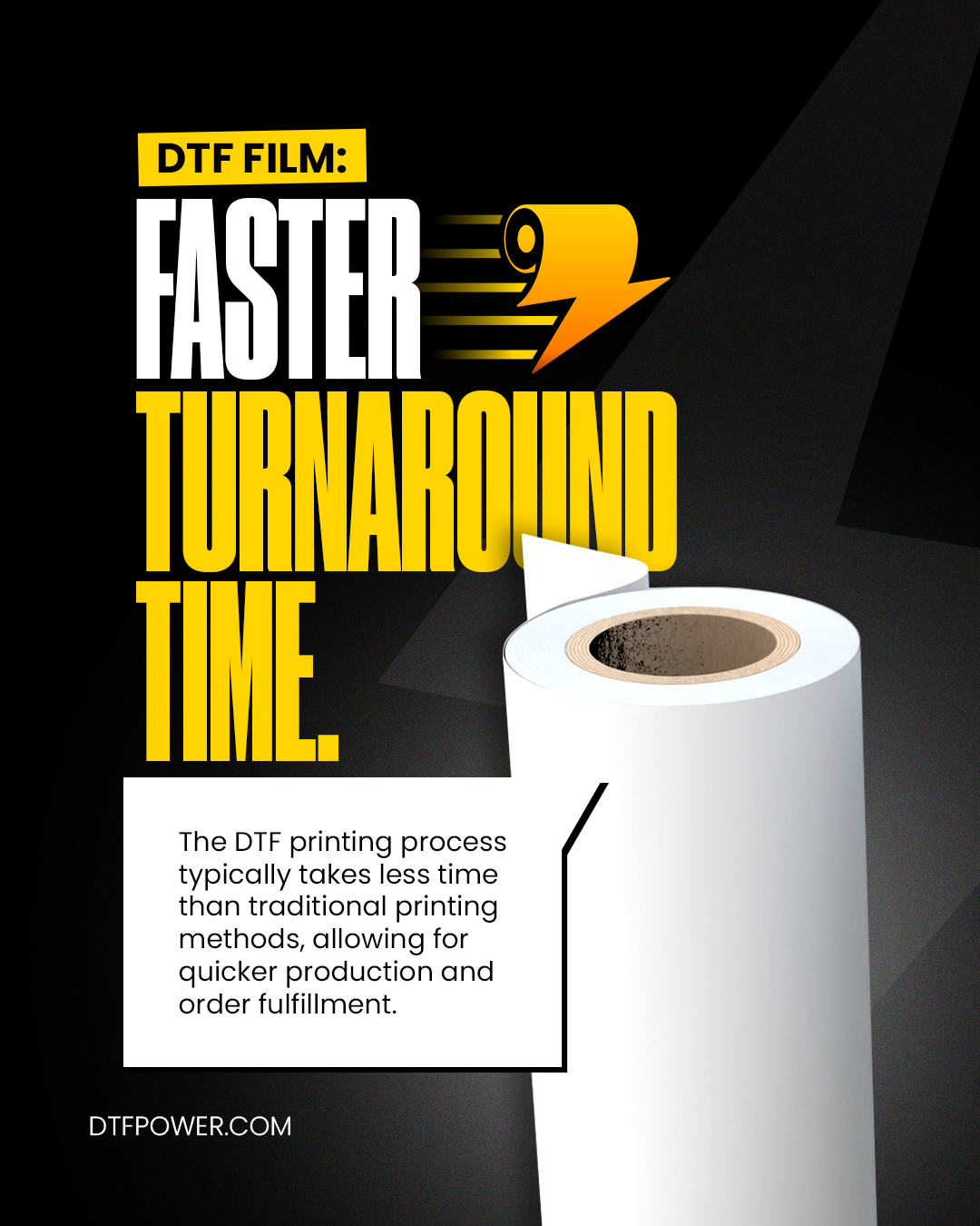 DTF POWER Facebook ad: A custom shirt in 20 seconds