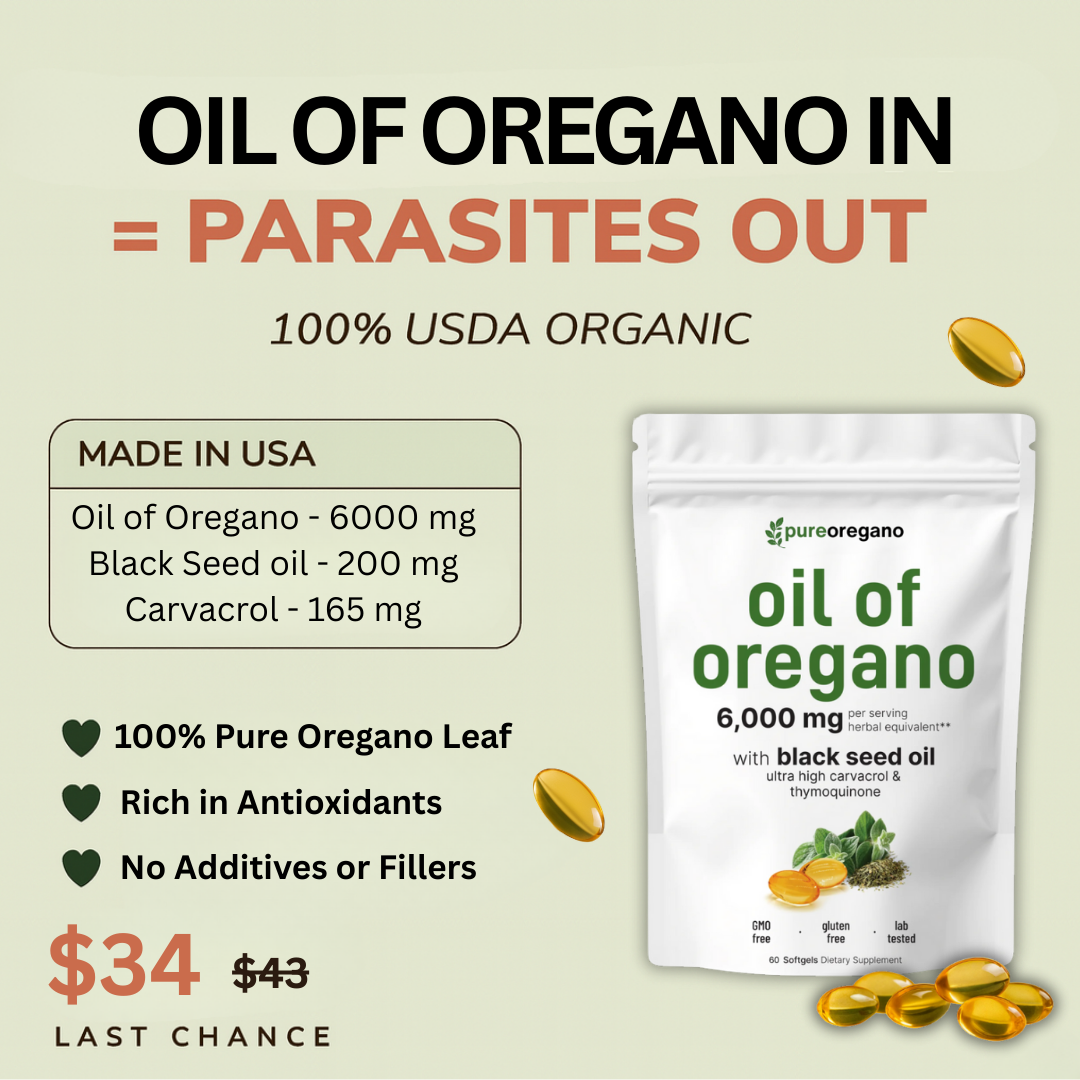 Pure Oregano Facebook ad