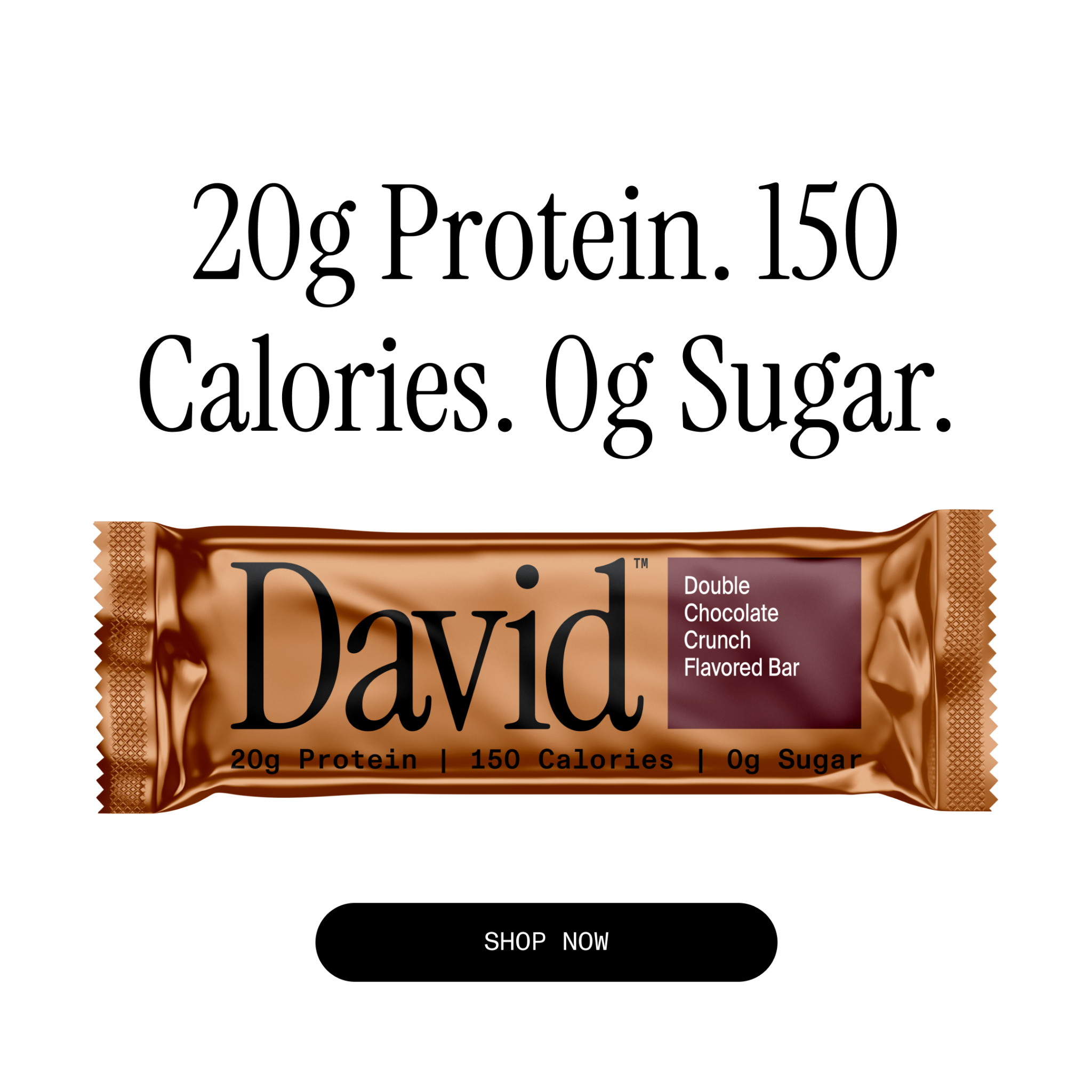David Protein Facebook ad