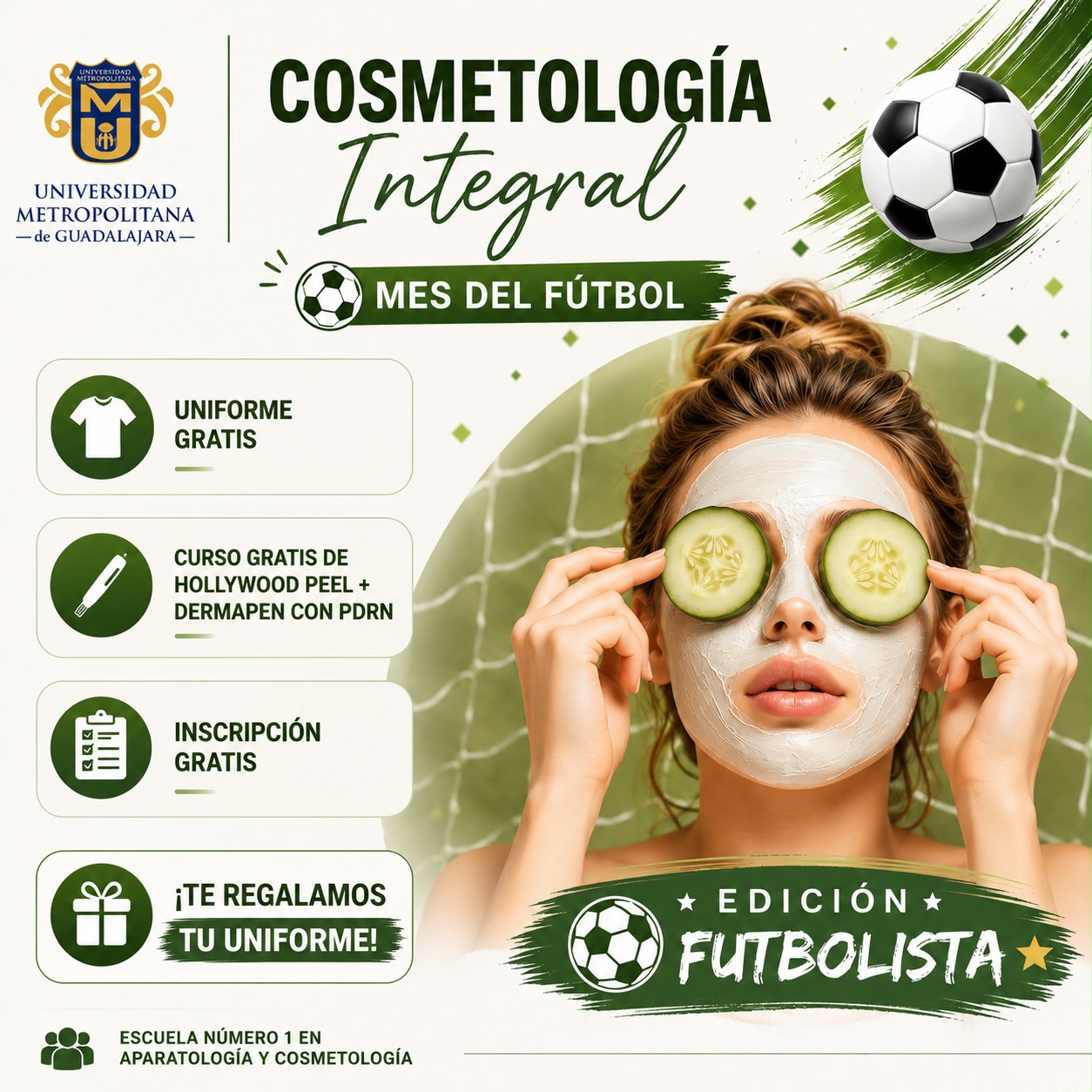 Escuela de Belleza Intercontinental Facebook ad