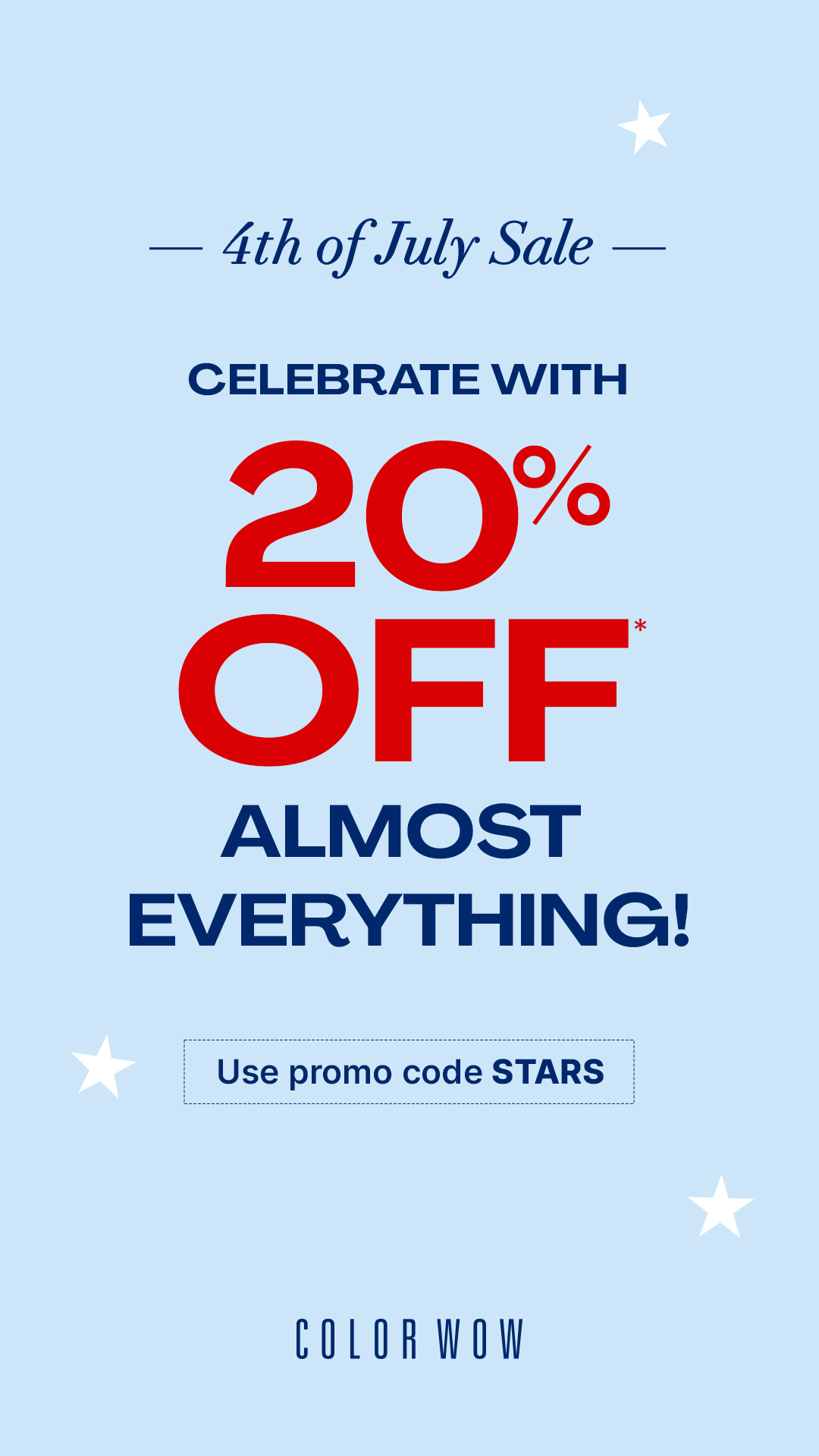 Color Wow Facebook ad