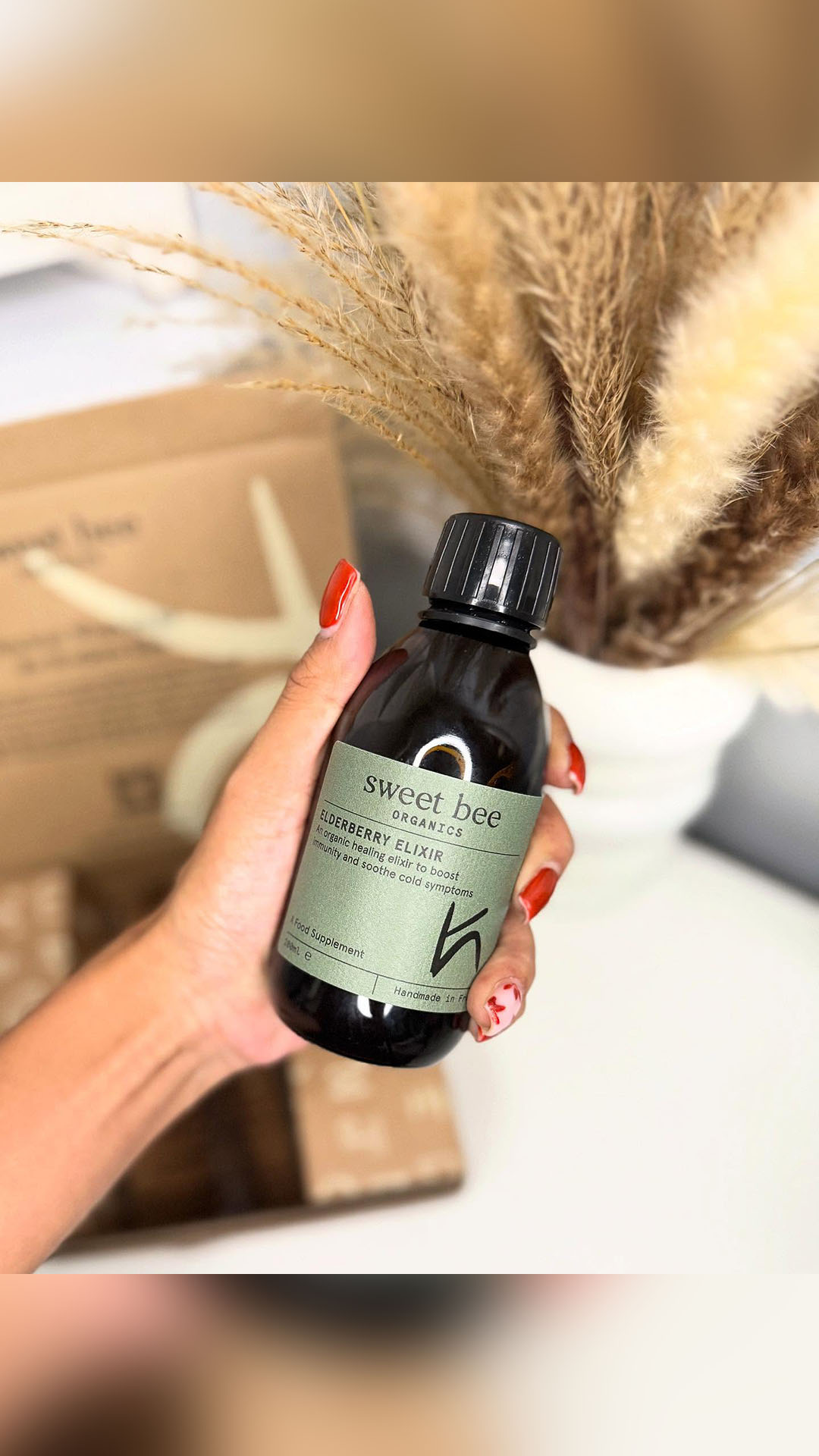 Sweet Bee Organics Facebook ad