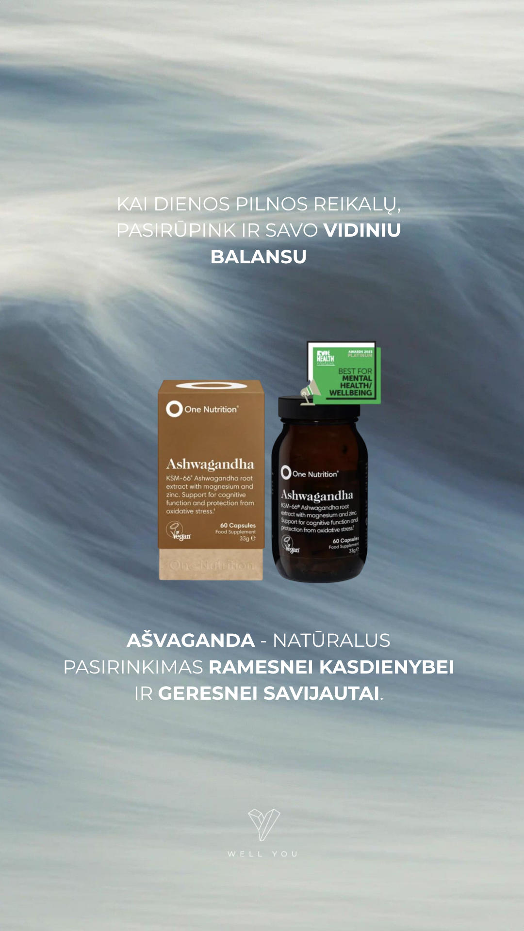 Well You Facebook ad: Rytams be nerimo. Dienoms su energija