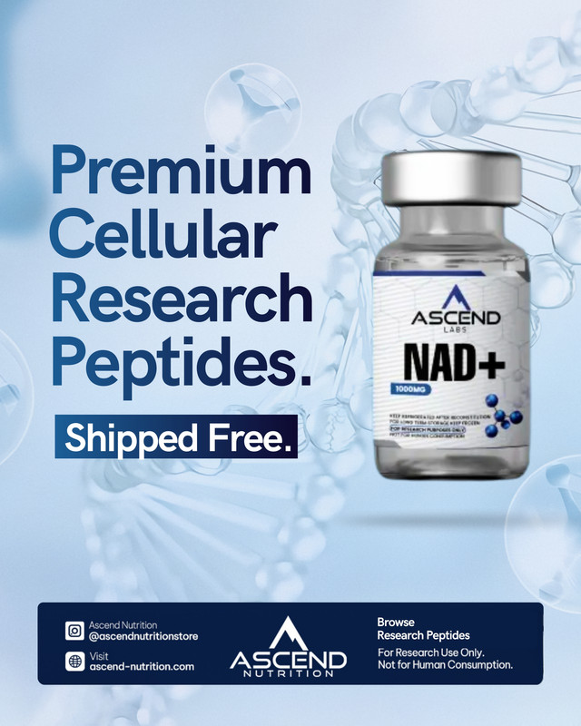Ascend Nutrition Facebook ad from May 21, 2026