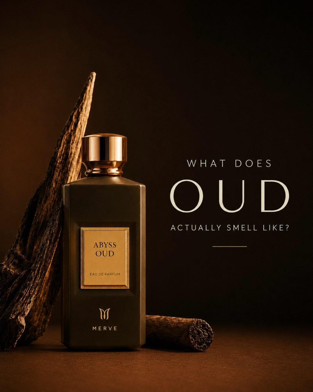 Merve Perfumes Facebook ad: Ever wondered what oud actually smells like?