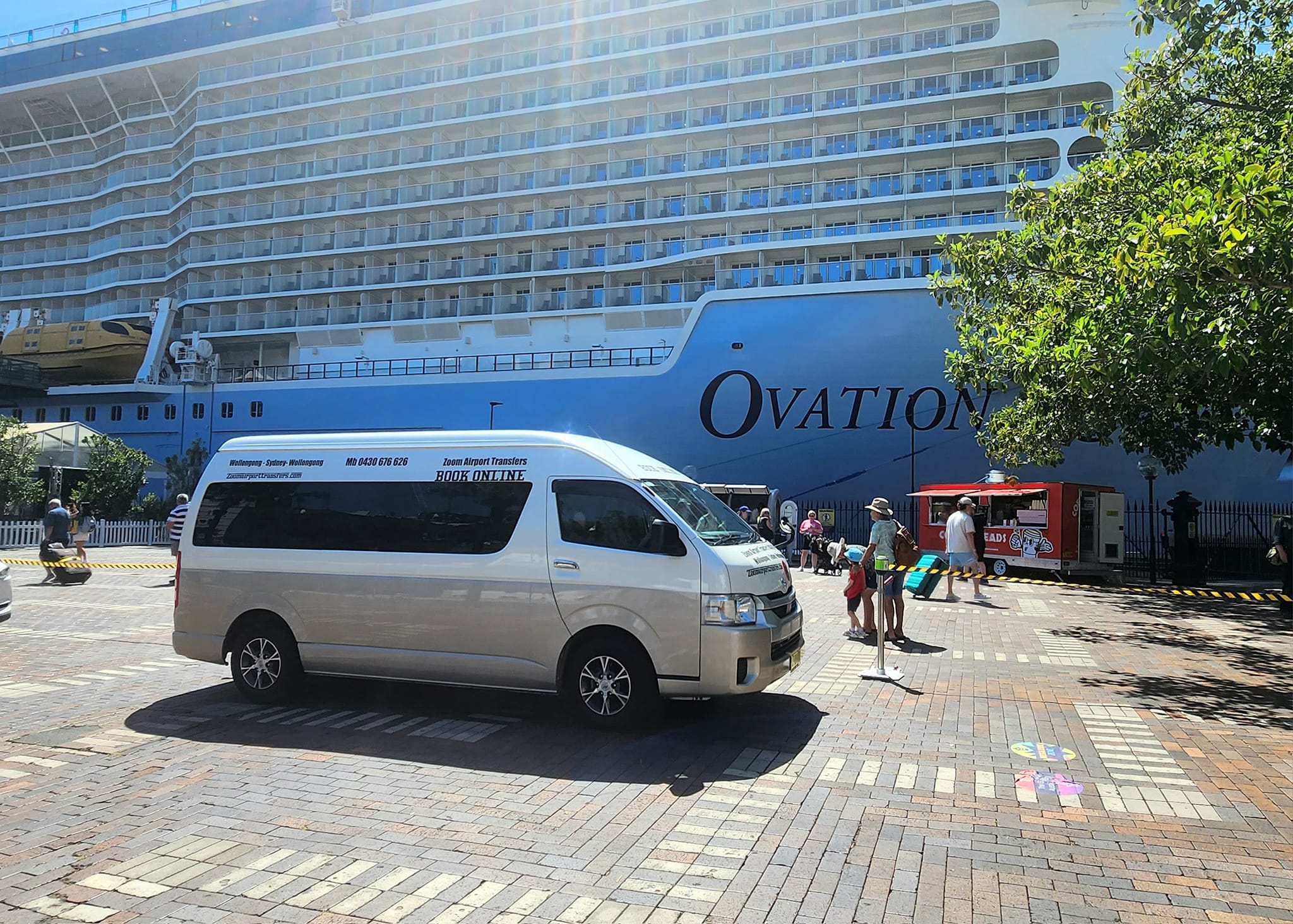 Zoom Airport Transfers Facebook ad: Wollongong Airport Shuttle, $79pp (Min 2 per Booking)