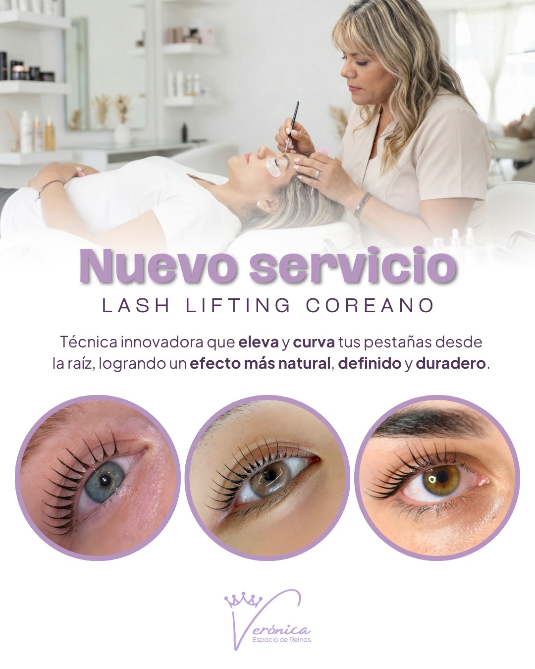 Verónica espacio de reinas Facebook ad: El secreto de la mirada coreana: Lifting K-Style