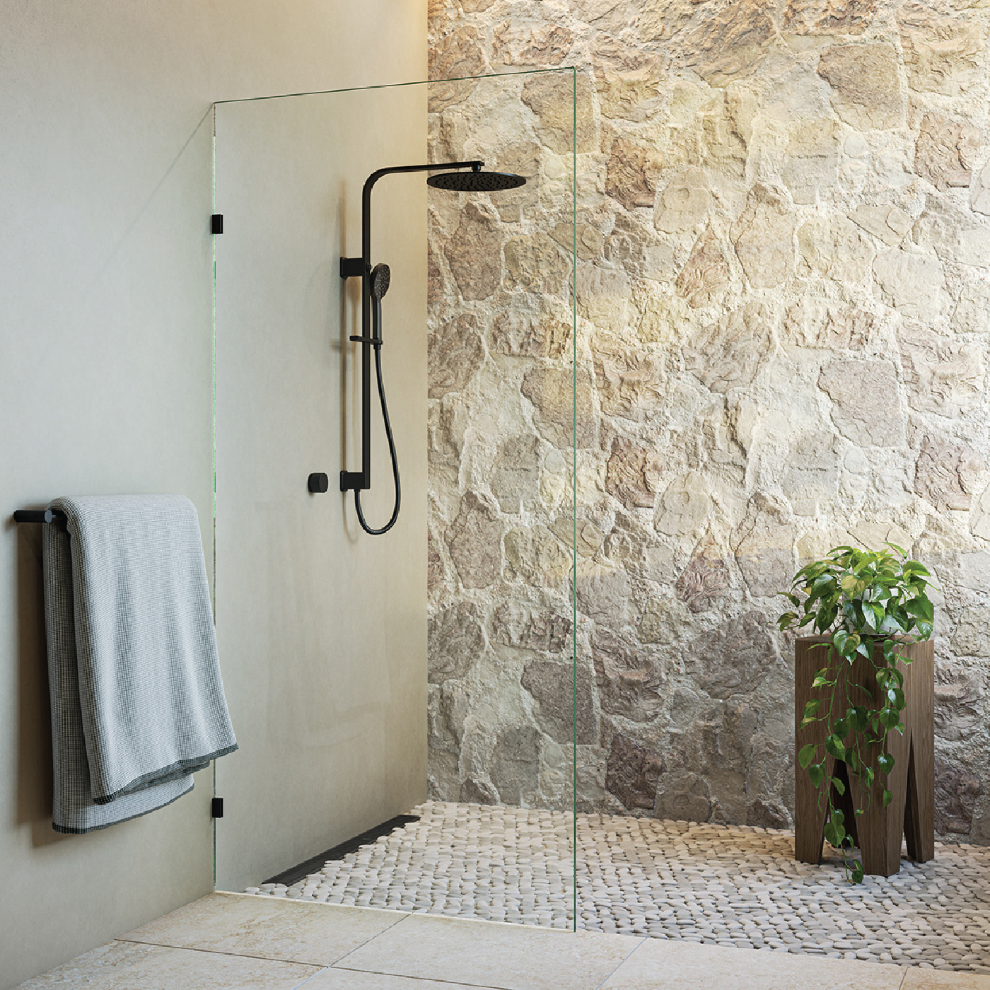 Highgrove Bathrooms Facebook ad: Showers have evolved in style, function, and innovation…
