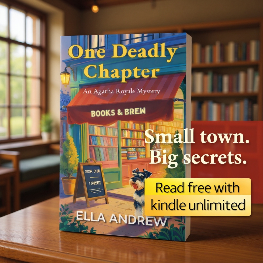 Author Ella Andrew Facebook ad