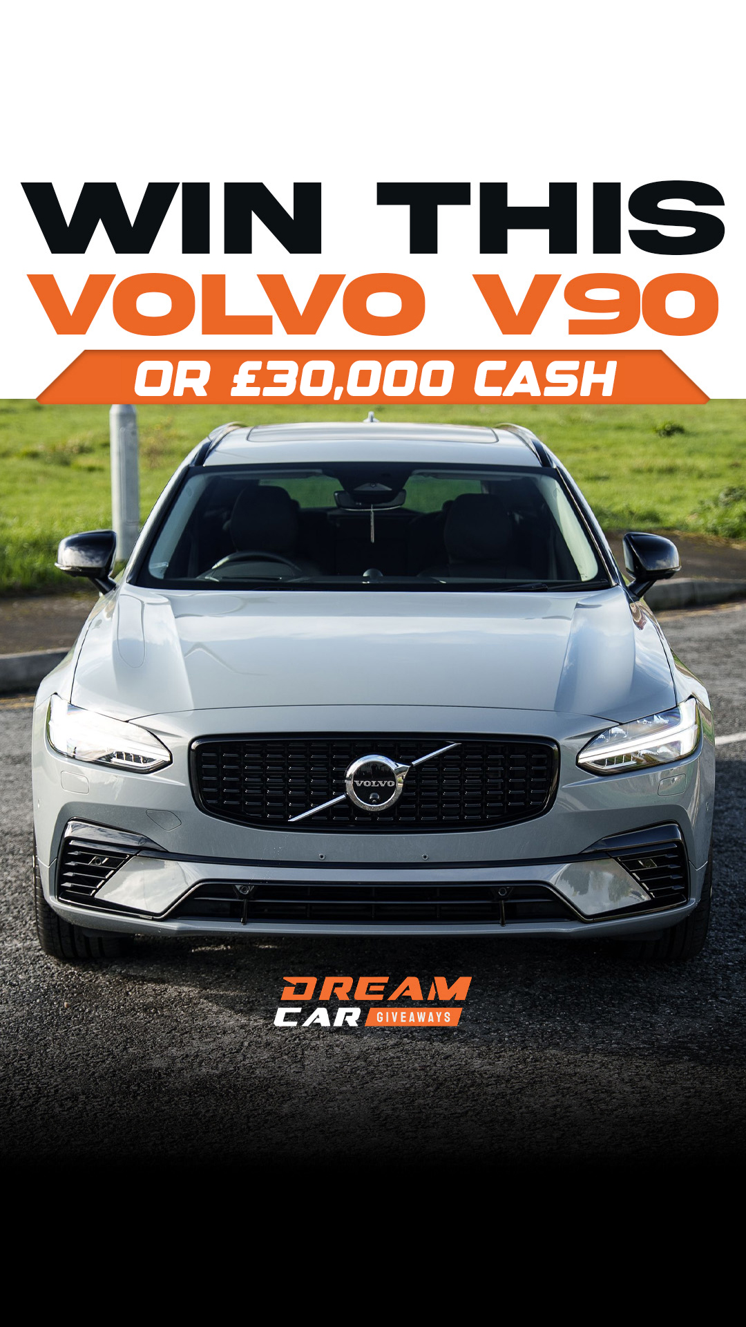 Dream Car Giveaways Facebook ad
