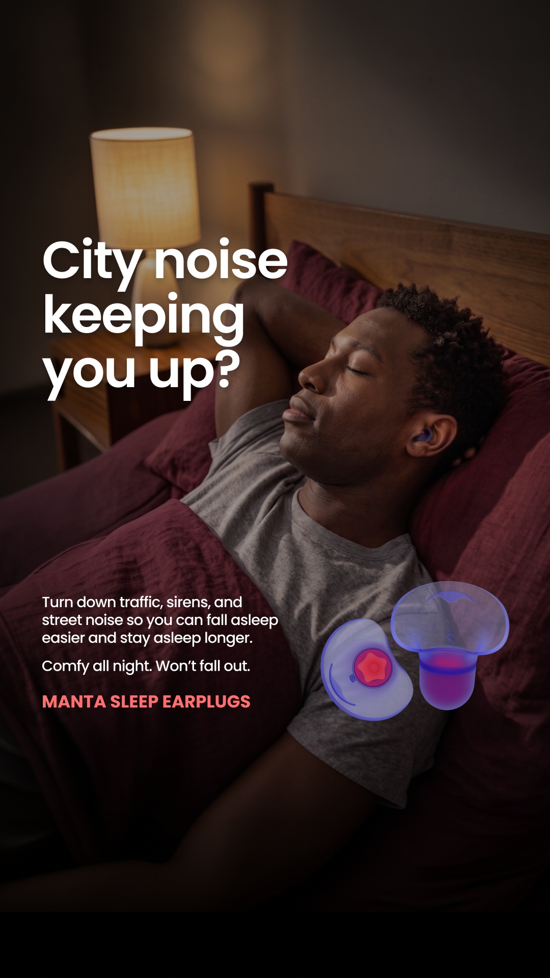 Manta Sleep Facebook ad