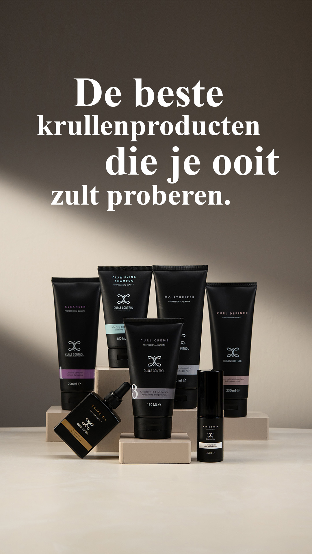 Curls Control Facebook ad