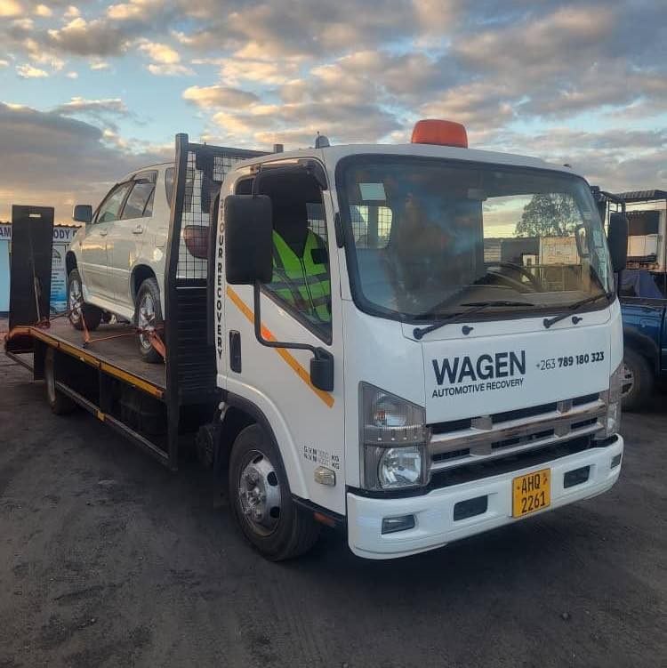 Wagen Auto Recovery Facebook ad: 24/7 Nationwide Vehicle and Heavy Machinery Transportation…