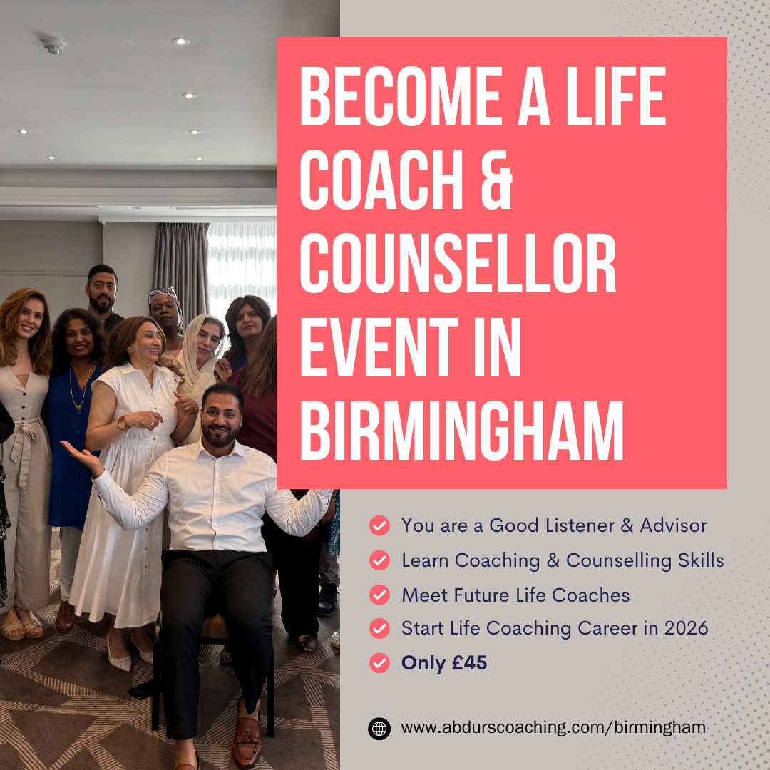 Abdur Rehman - Coach Facebook ad: Learn Coaching & Counselling Techniques