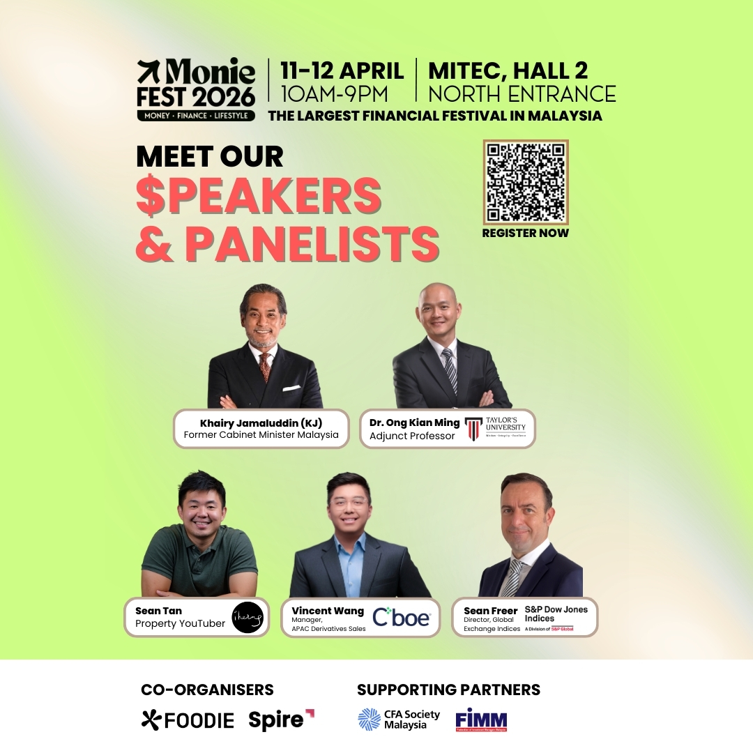 Monie Malaysia Facebook ad: Largest personal finance festival ever in Malaysia!