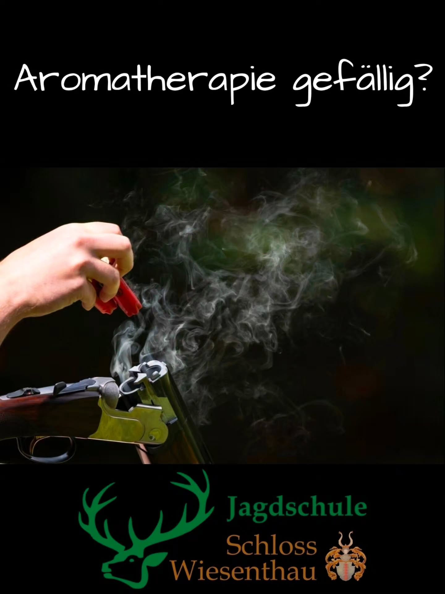 Jagdschule Schloss Wiesenthau Facebook ad: Ihr habt Bock auf den Jagdschein?