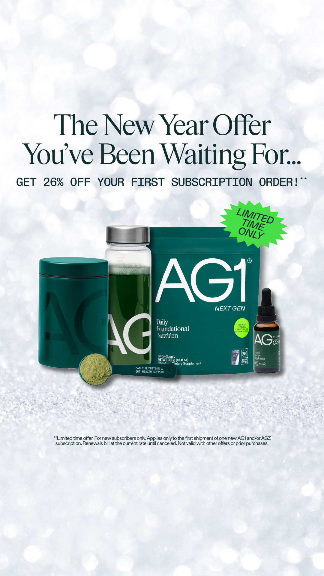 AG1 by Athletic Greens Facebook ad