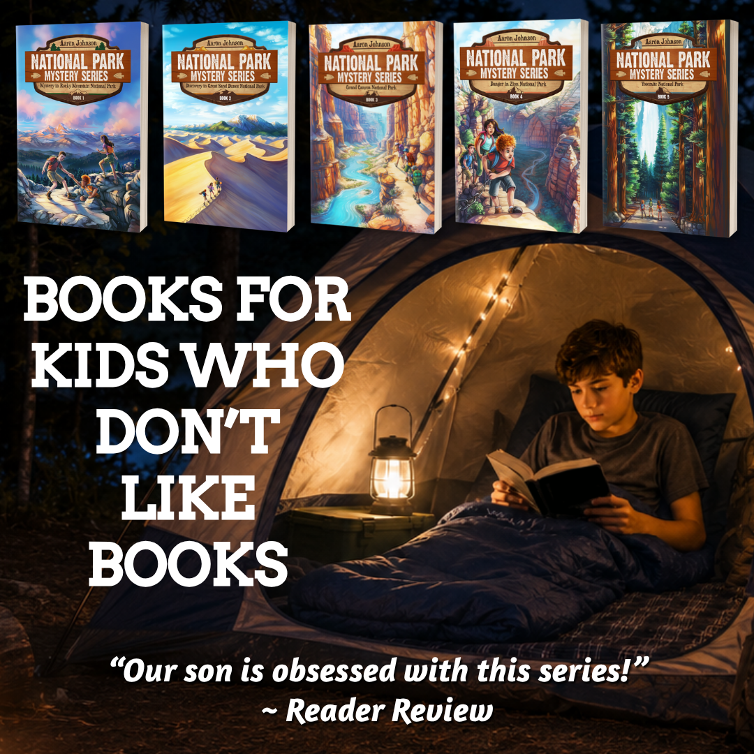 National Park Mystery Series Facebook ad