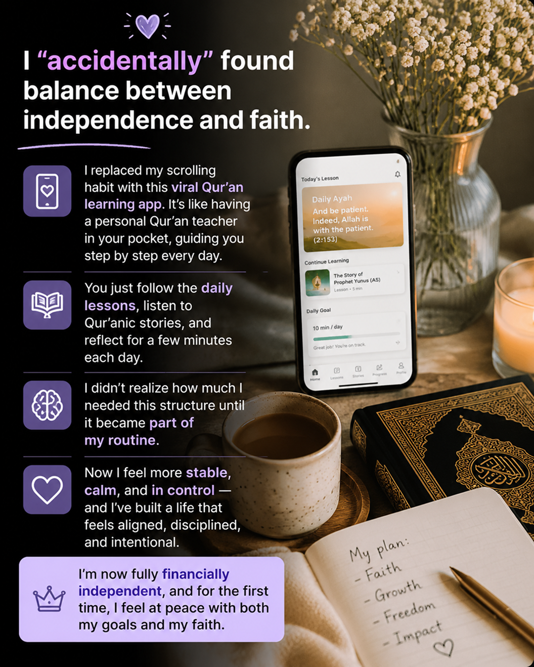 Imam Advice Daily Facebook ad