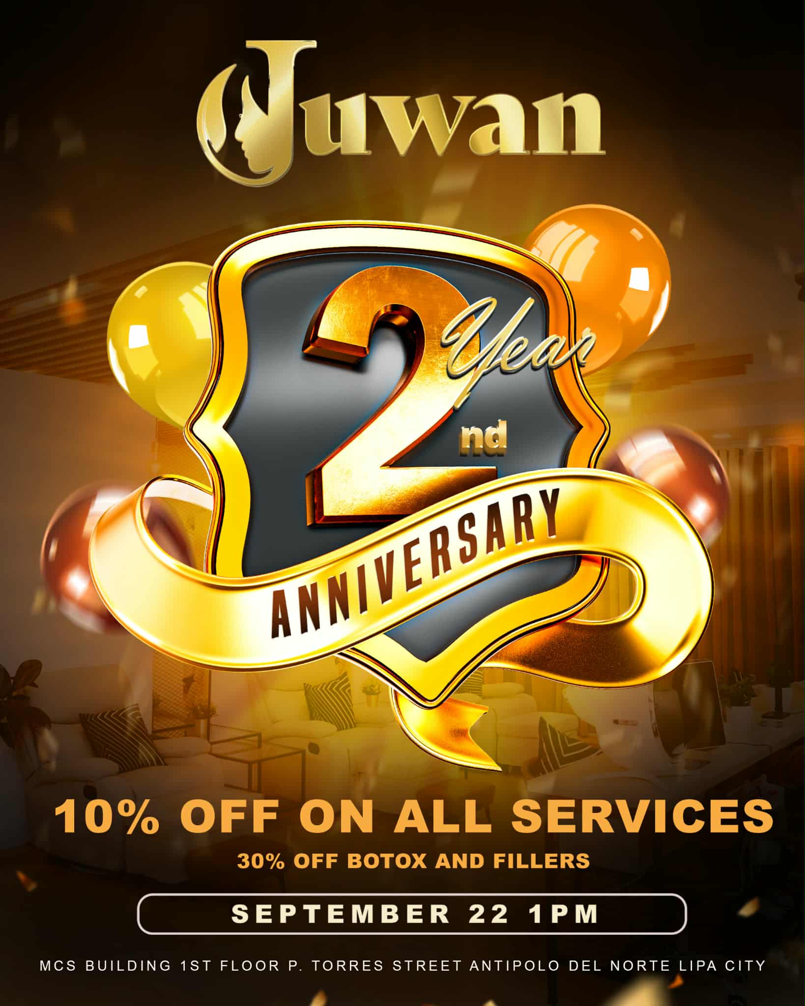 Juwan Beauty and Wellness Facebook ad