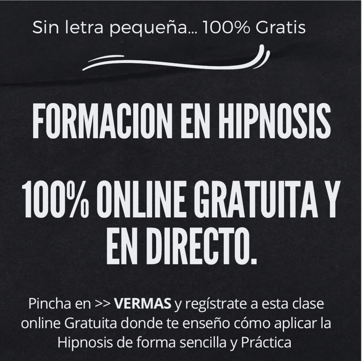 Hipnosis 24 Horas Facebook ad: Taller Hipnosis Directa Transformacional