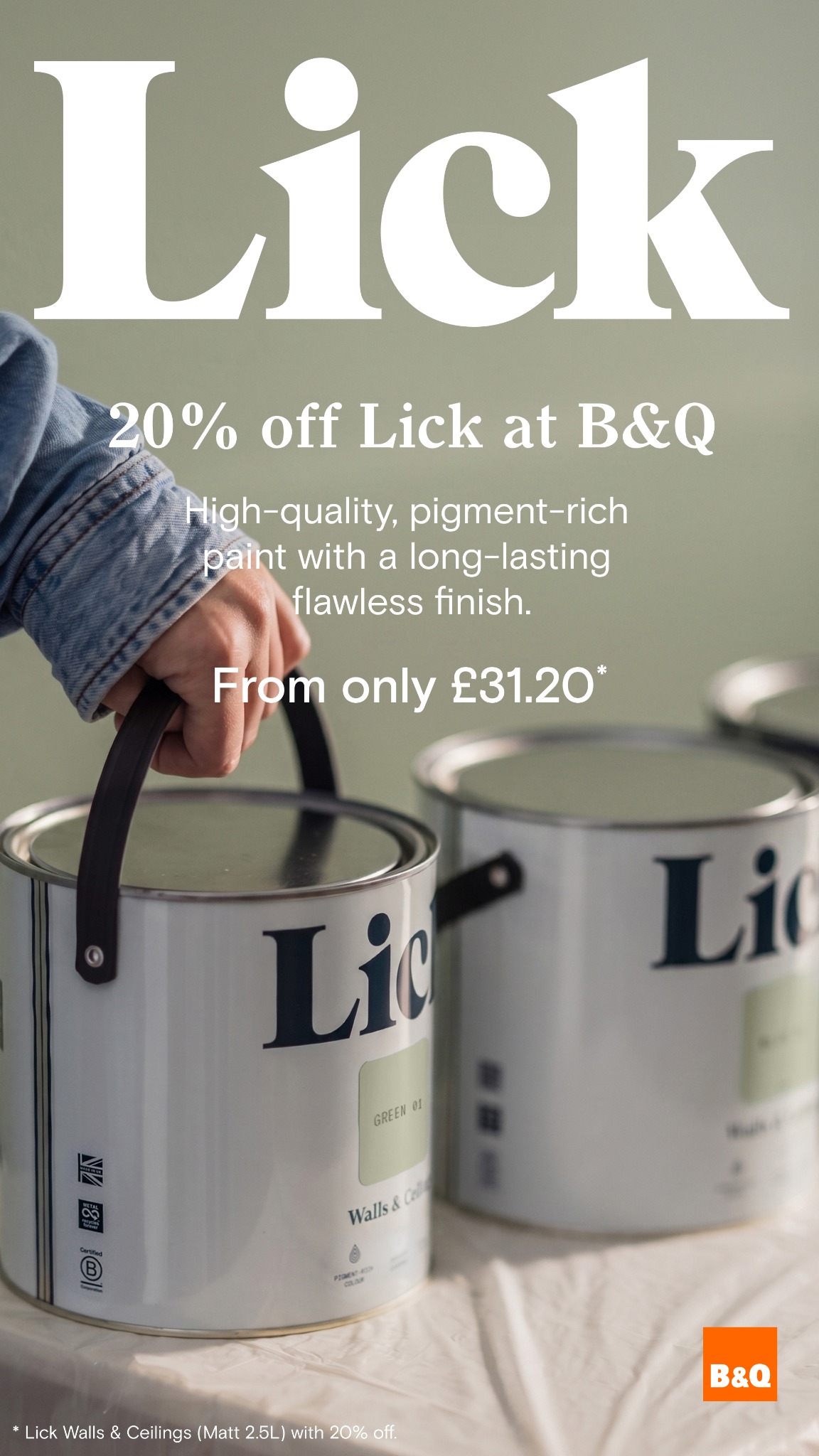 Lick Facebook ad