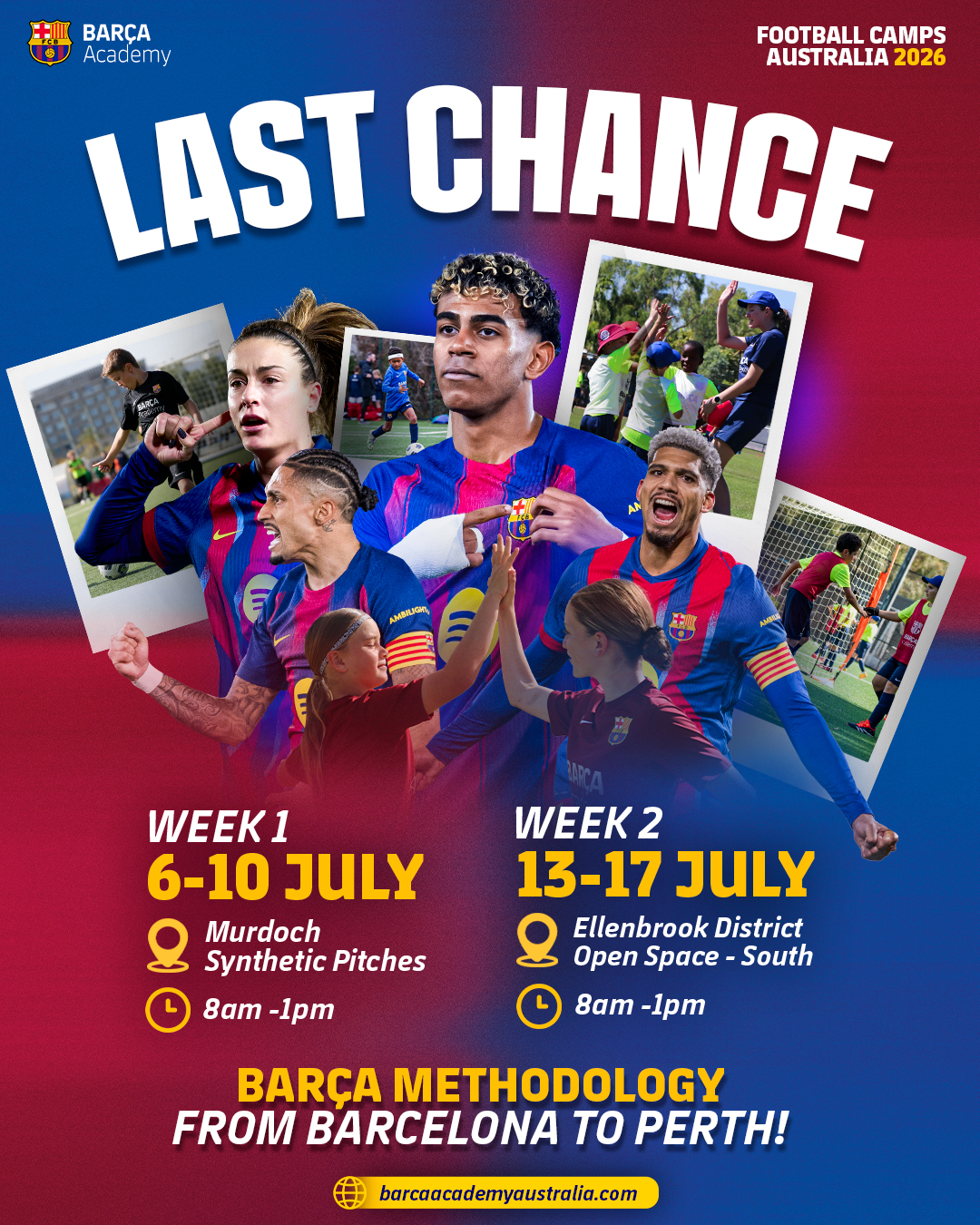 Barça Academy Australia & New Zealand Facebook ad
