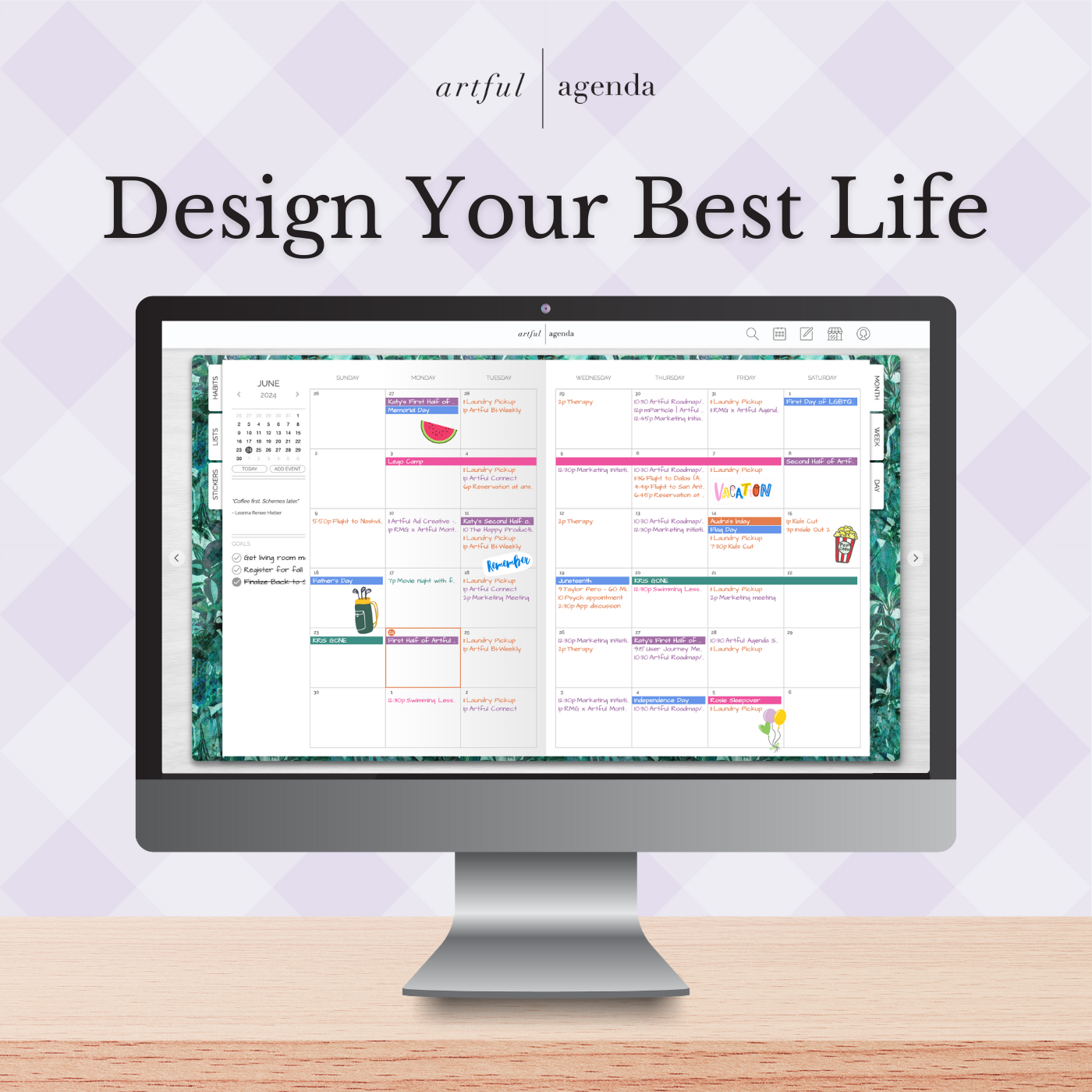 Artful Agenda Facebook ad