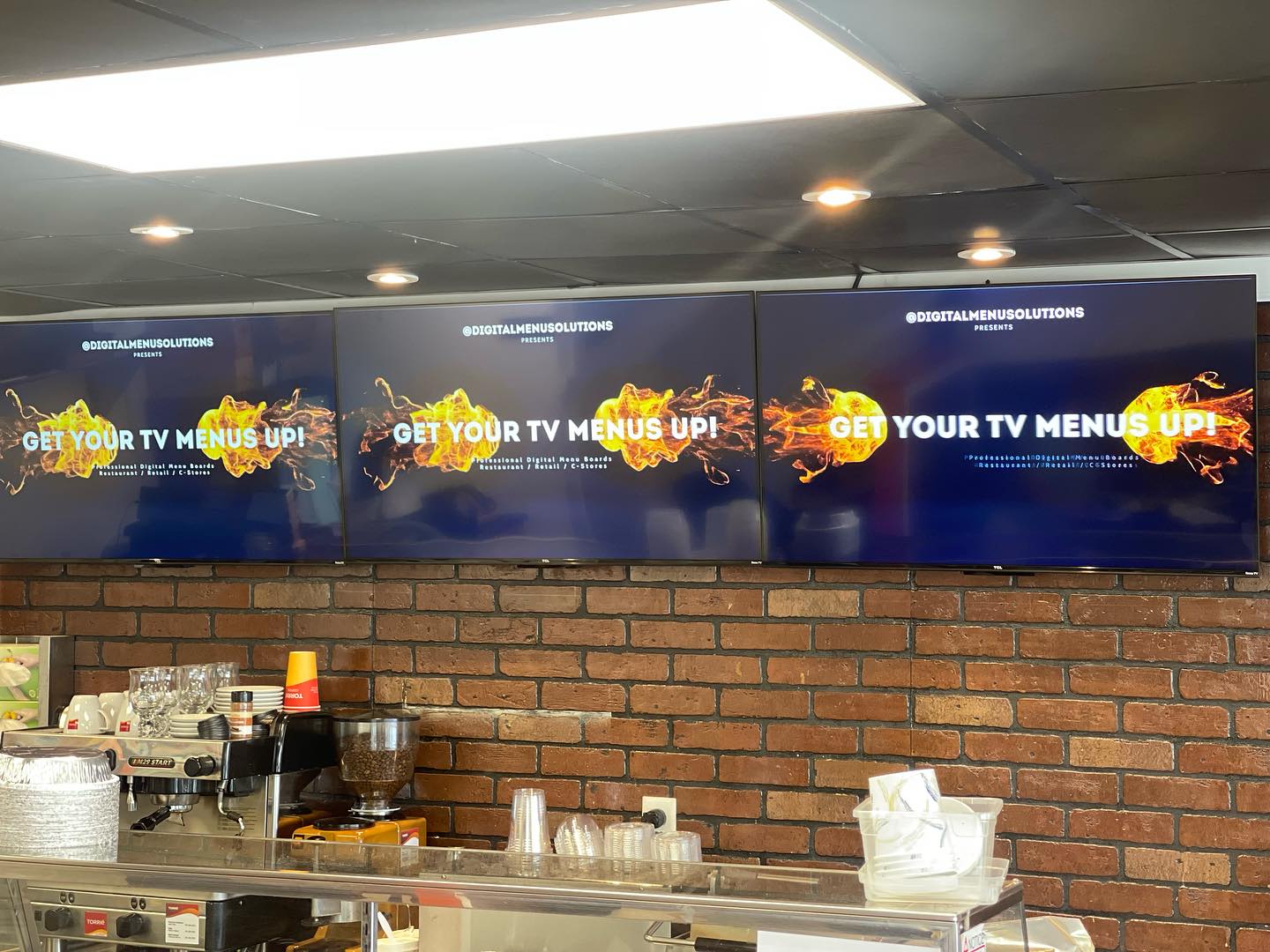 Digital Menu Solutions Facebook ad