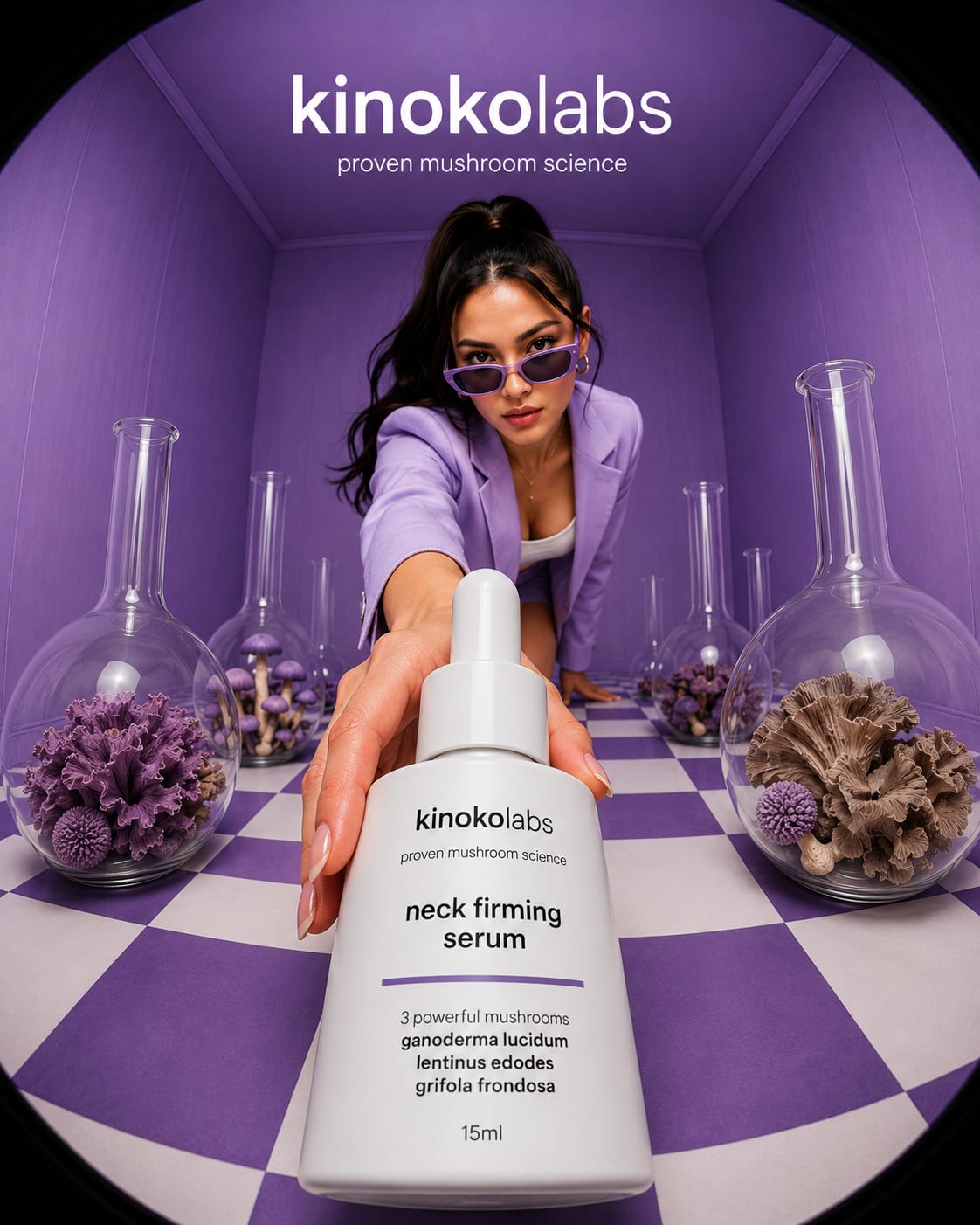 Kinoko.labs Facebook ad