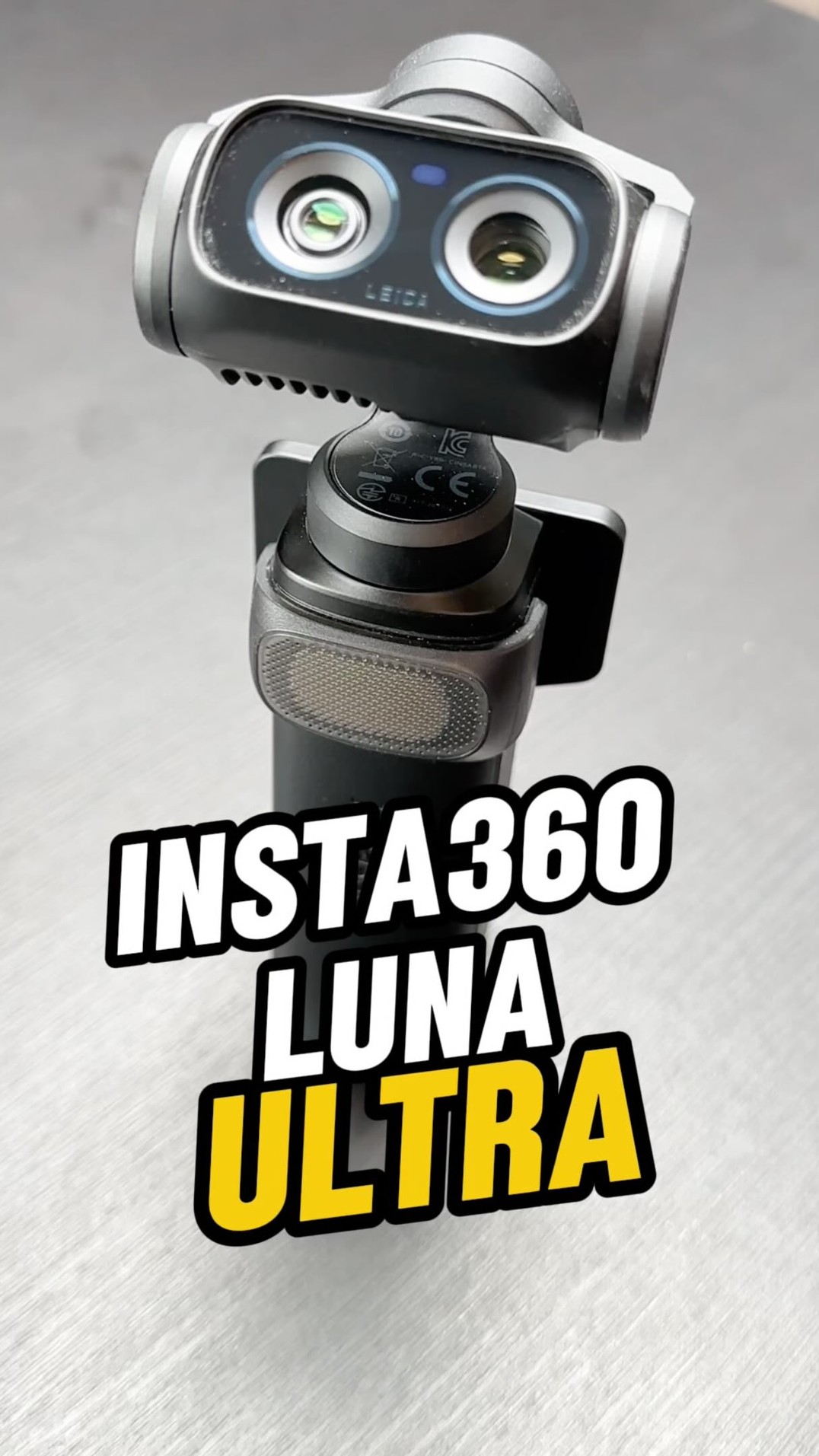 Insta360 Facebook ad: Insta360 Luna Ultra NO ES Normal