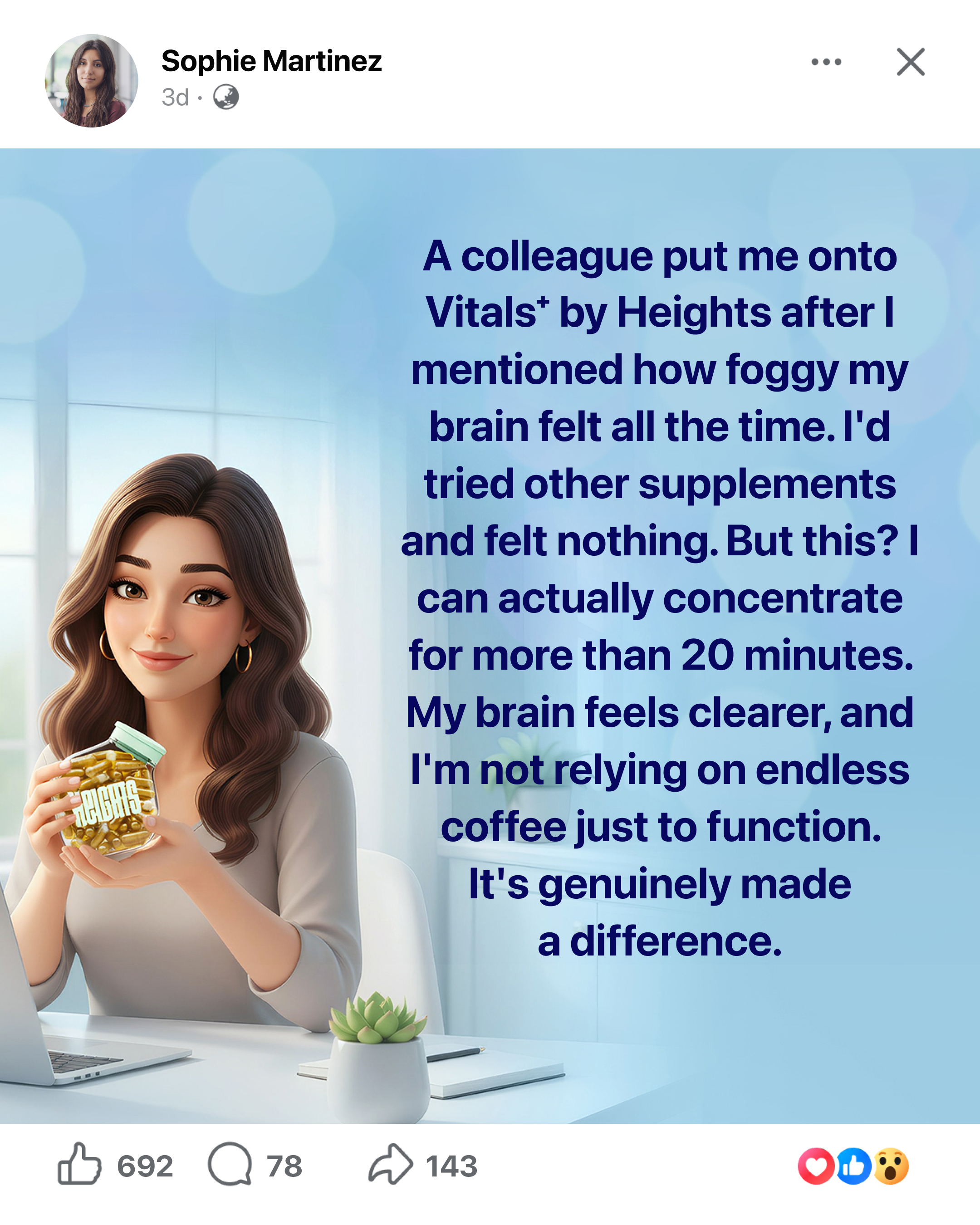 Your Heights Facebook ad