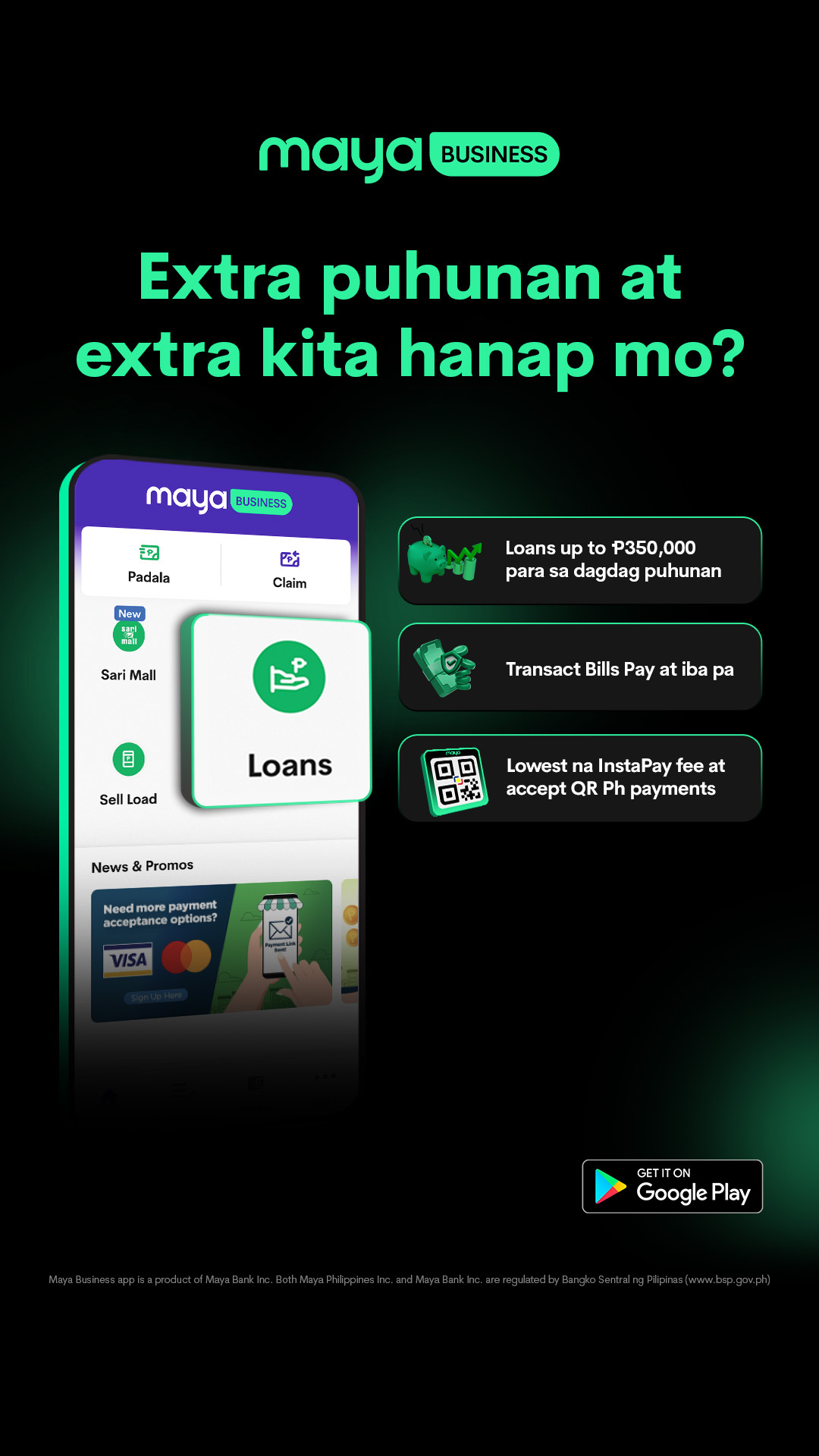 Maya Center Facebook ad