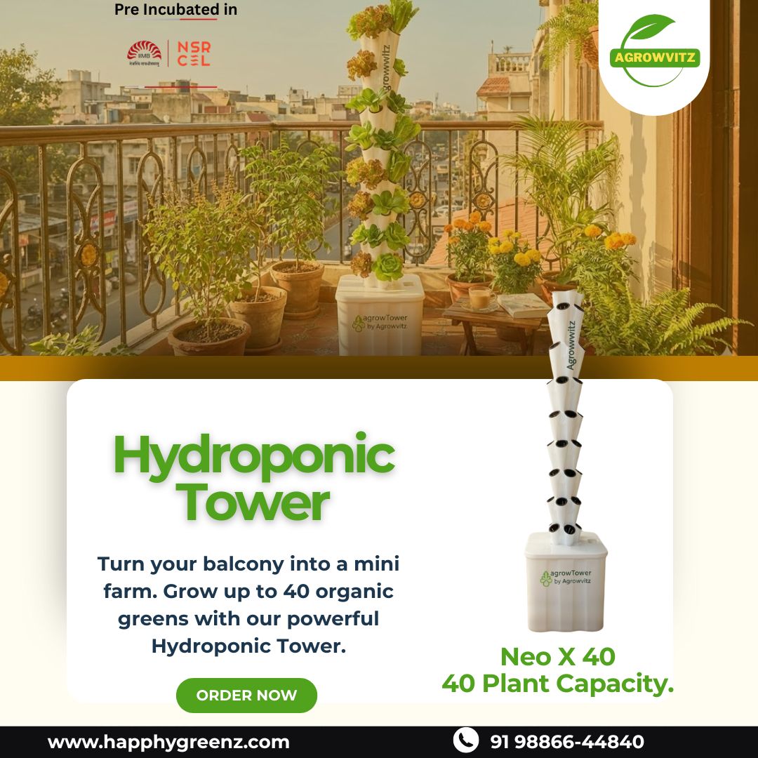 Happhy Greenz Facebook ad: Turn your balcony or roof into a farm…