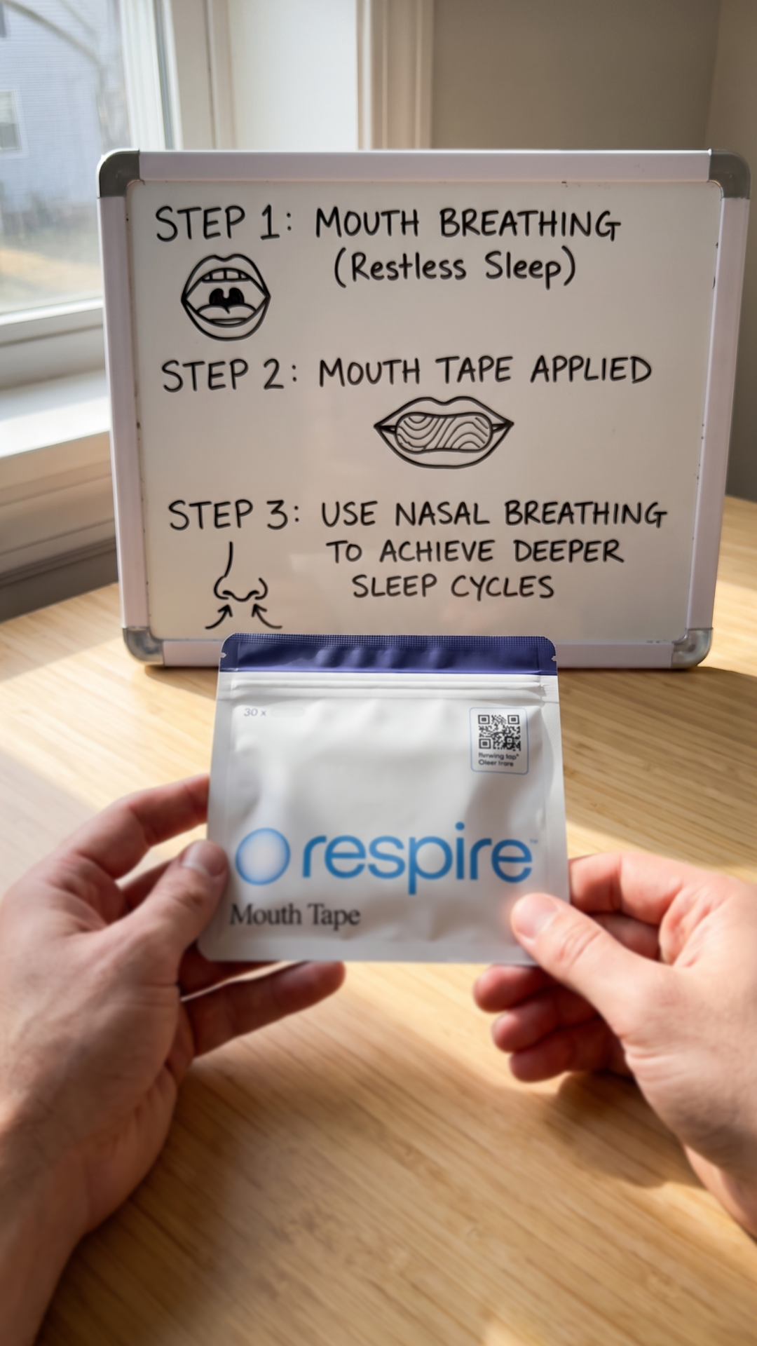 Try Respire Facebook ad