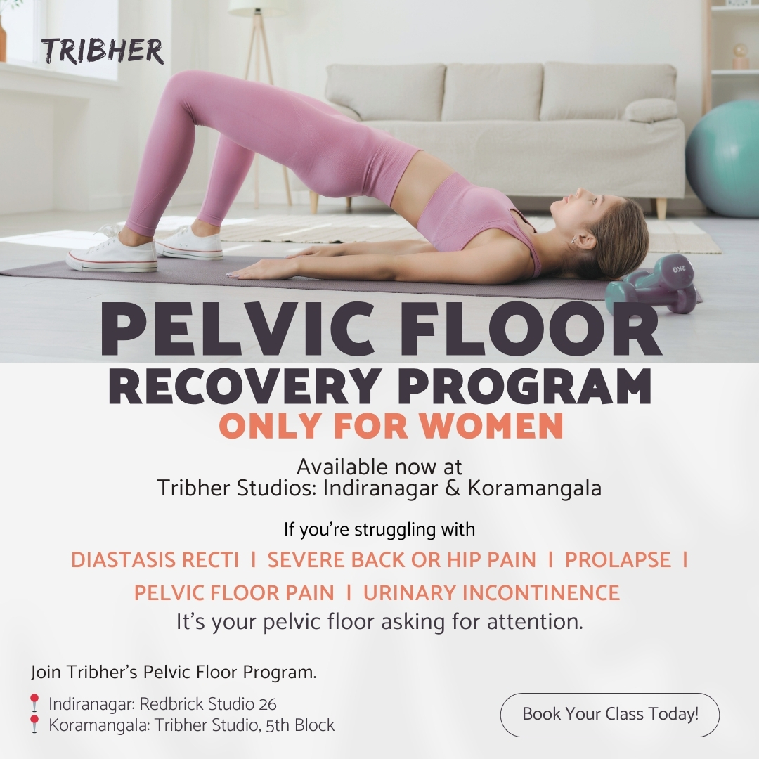 Tribher Facebook ad: Your pelvic floor is your foundation, and it…